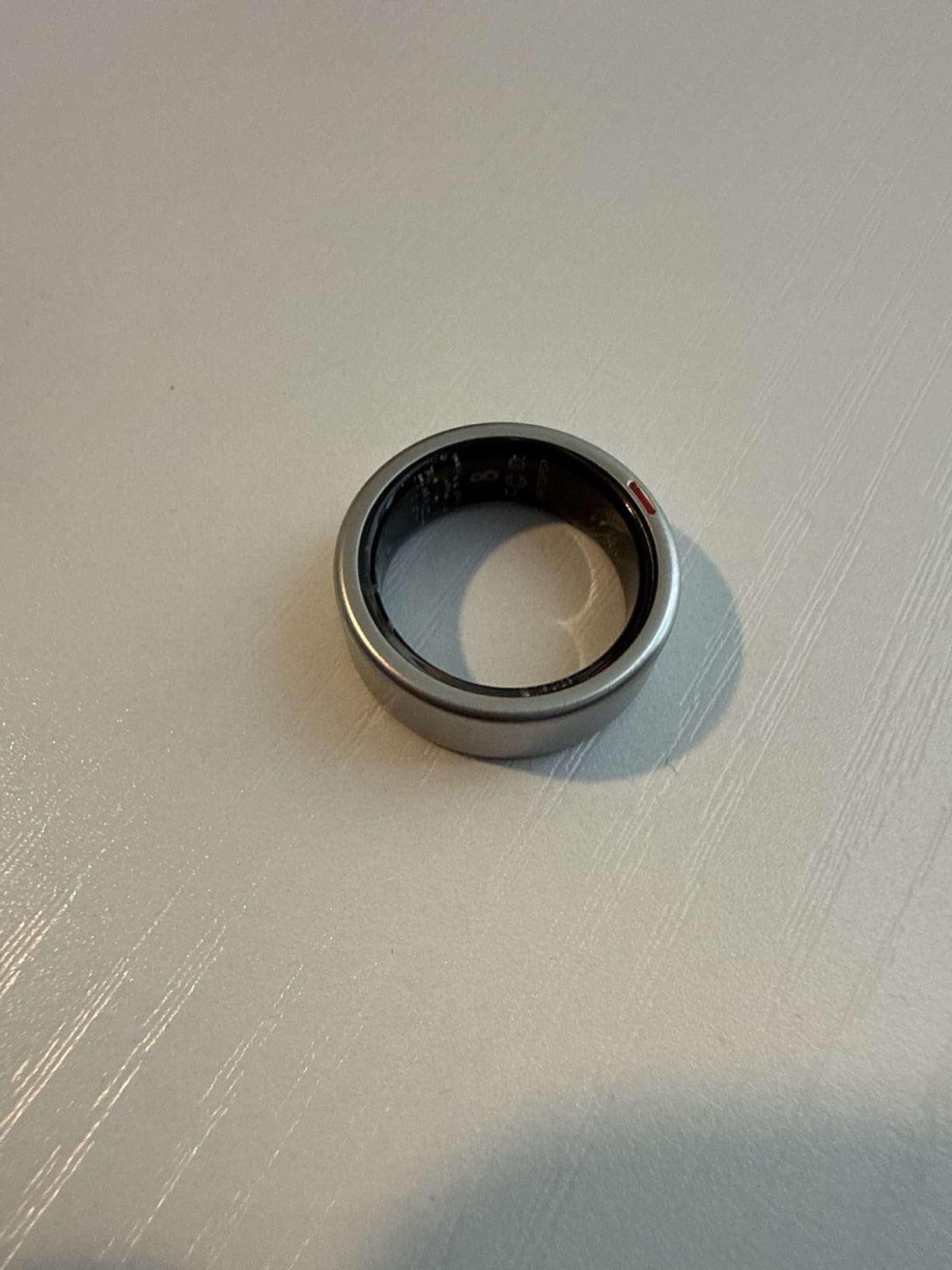 OnePlus Ring - Ultra-Thin Titanium Smart Ring - 7 Days Battery Life - Fitness/SPO₂/Stress/HR/Sleep Skin Temperature Tracker - No App Fee - iOS&Android Compatible (Rosegold,8) customer photo 1
