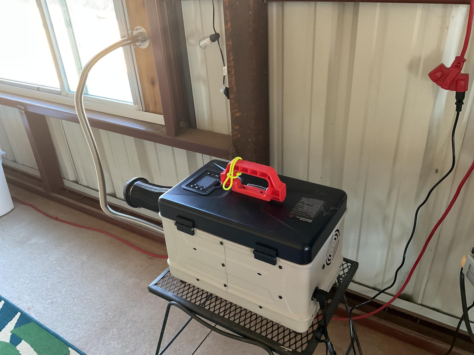 8KW Diesel Heater, 5L Toolbox Compact 2S Portable Diesel Air Heater 110V/12/24V All in One Fast Heating with App Control, Altitude Mode and no tick for RV Garage Camper 2025 Upgraded customer photo 2