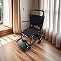 Electric Stair Climbing Wheelchair Foldable Stair Lifts for Seniors 450lbs Load Capacity Motorized Stair Chair Stairlift with Seat Belts Comfortable Cushion Powered Wheelchair (NXN20-205, NXN20-205M) customer photo 1