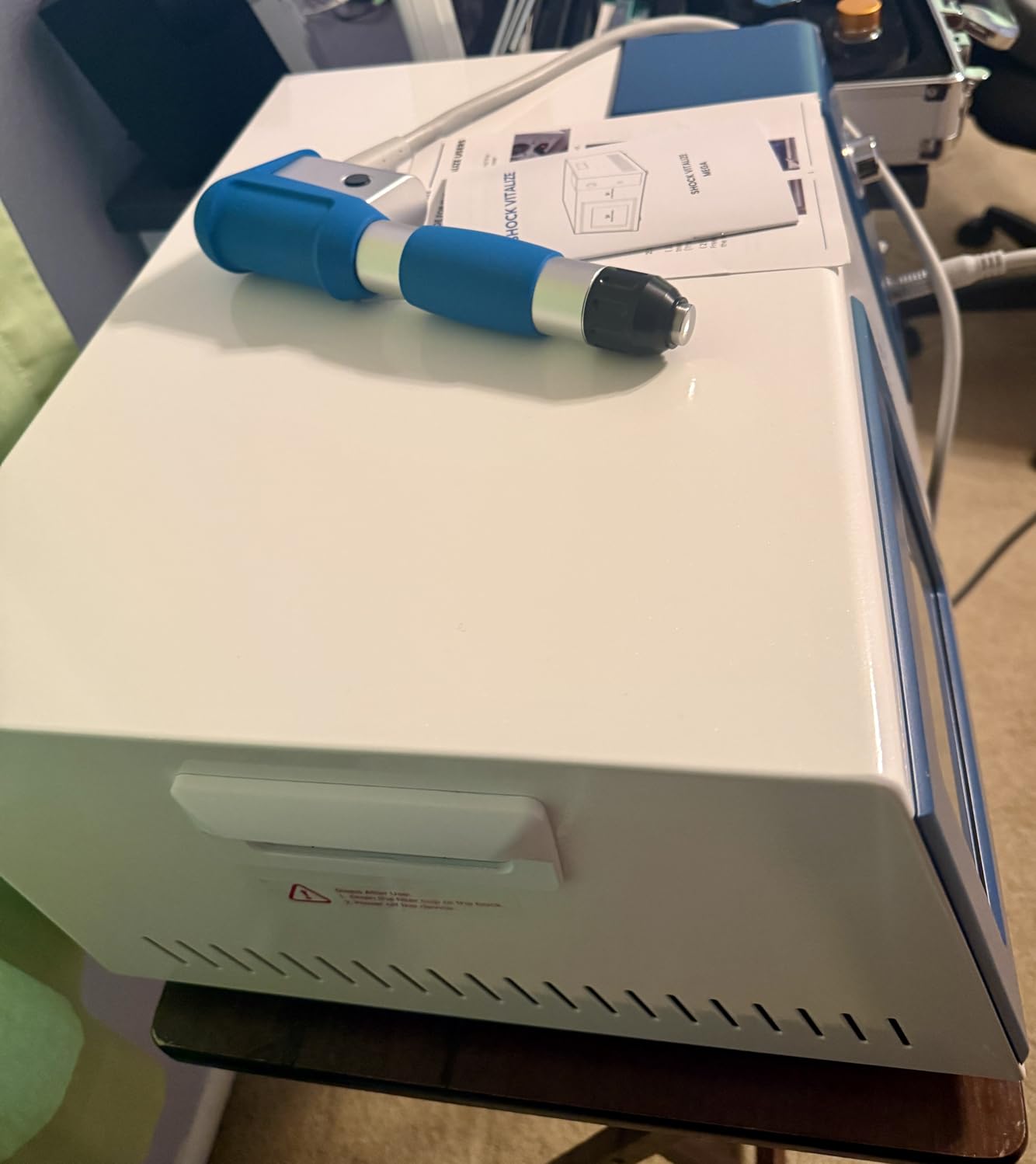 2026 Advanced Shockwave Therapy Machine, Extracorporeal Shock Wave Therapy Device for Pain Relief, ESWT Machine for Muscle, Knee, Back, Joint, Elbow, Shock Wave Therapy for Gym, Rehabilitation customer photo 2