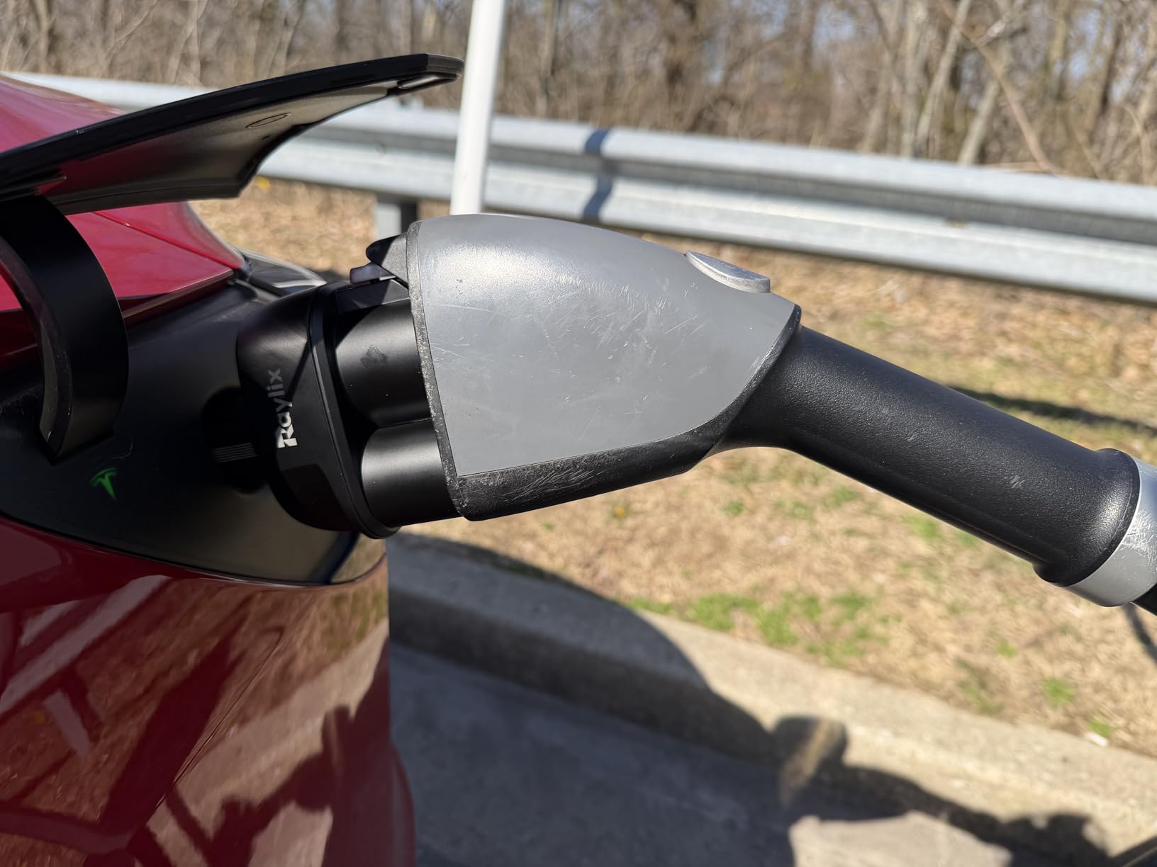 Raylix Upgraded CCS1 to Tesla Adapter, for All Tesla Models(2021-2026) & Next-Gen NACS EVs, 250kW SuperFast Charging Adapter, CCS to NACS, Only Work with DC Level 3 Charging Stations with CCS1 Plug customer photo 1