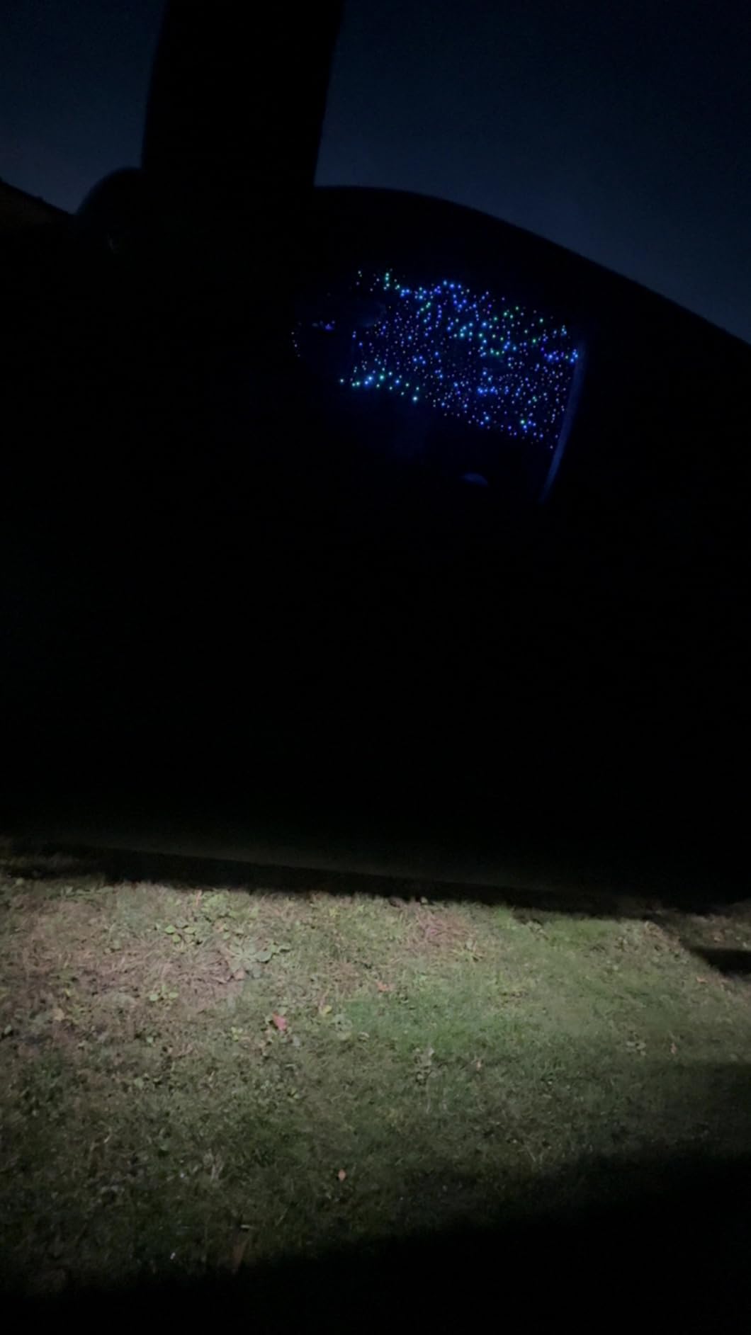 VASTFIRE Split Starlight Headliner Kit - 400pcs 0.02in 4.9ft Fiber Optic RGBW Star Lights for Car with 2 Light Heads 16W Engine Easy to Hide,Flexible Wiring,APP/Remote Control for Car Roof Ceiling customer photo 1