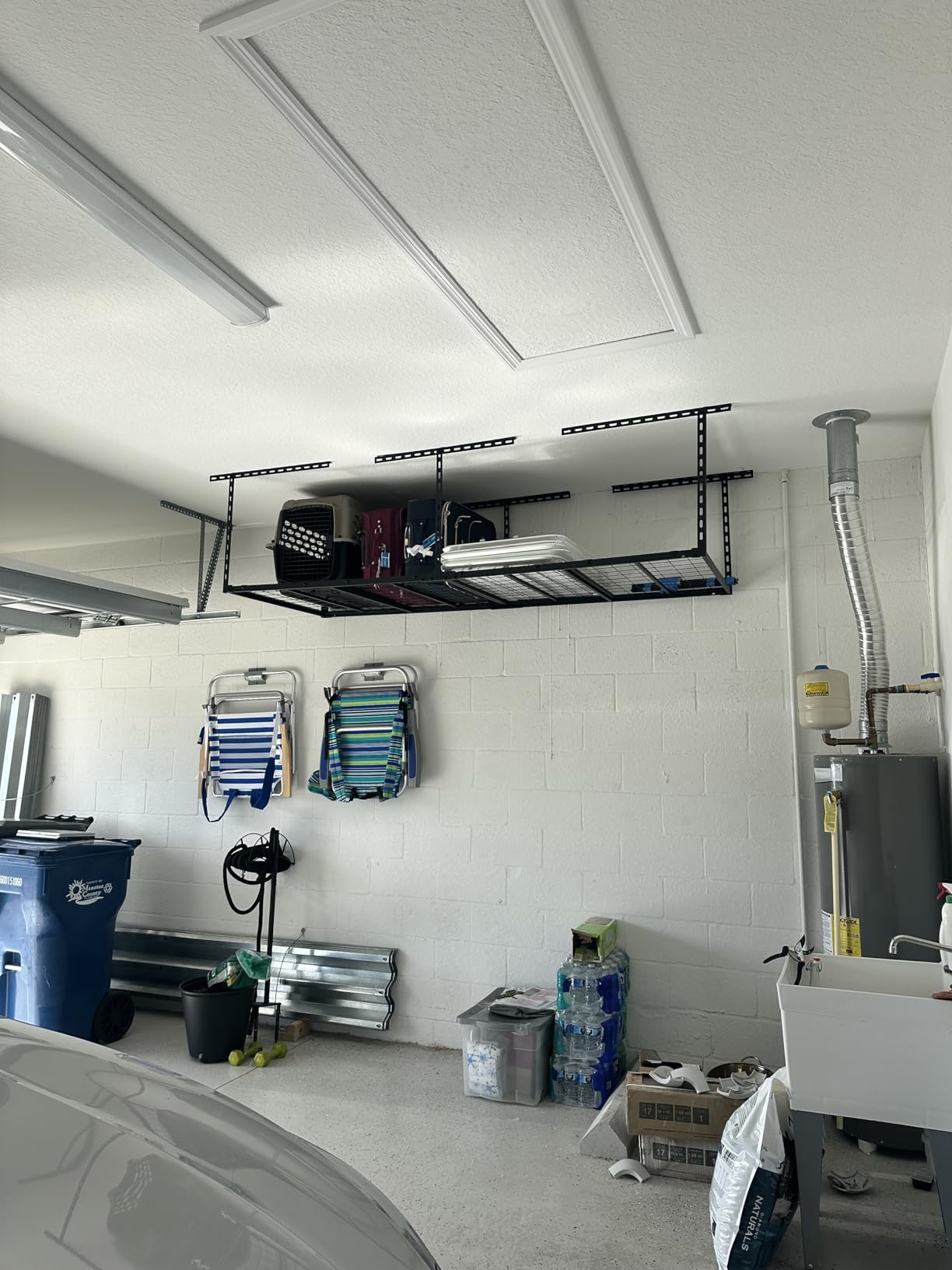 3X6FT Overhead Garage Storage Rack, 26