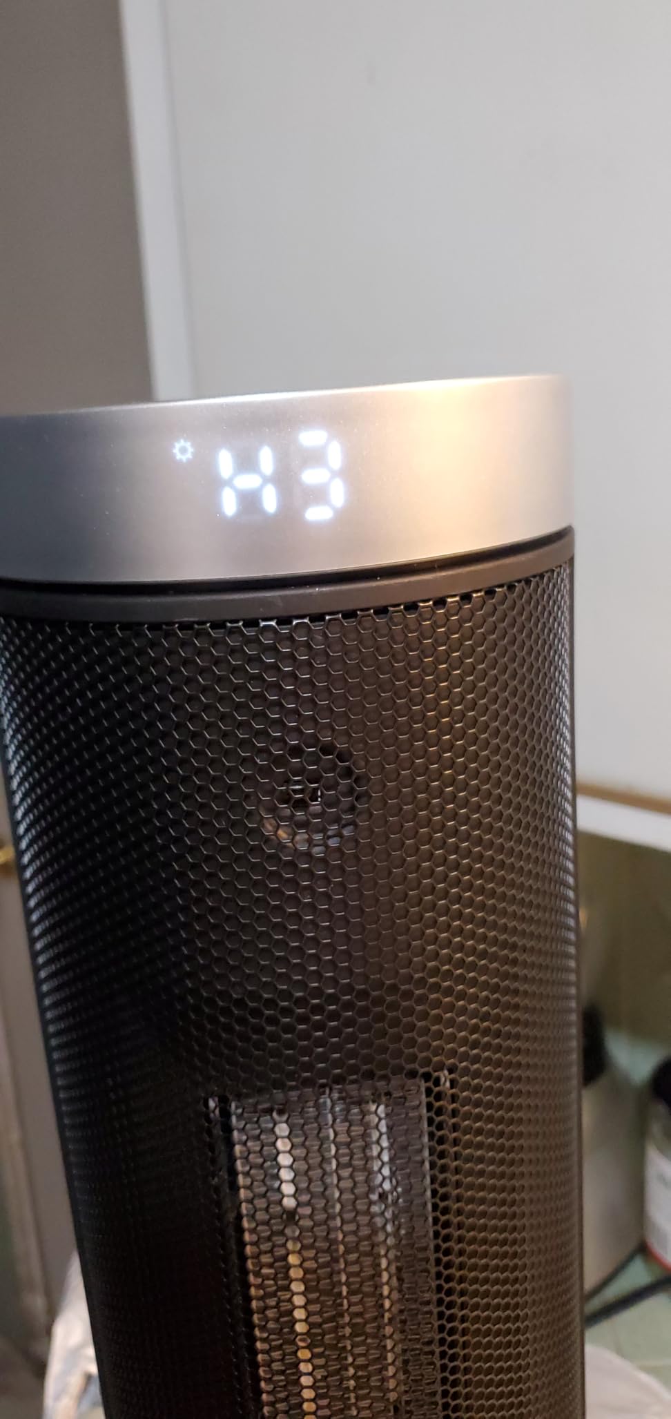 Space Heater for Indoor Use with Remote - 70° Oscillating Tower Electric Heater, 24 Inchs, 12H Timer, 1500W Quiet PTC Ceramic Heating with Thermostat, Fast Safety Heat for Office, Home, Bedroom customer photo 2