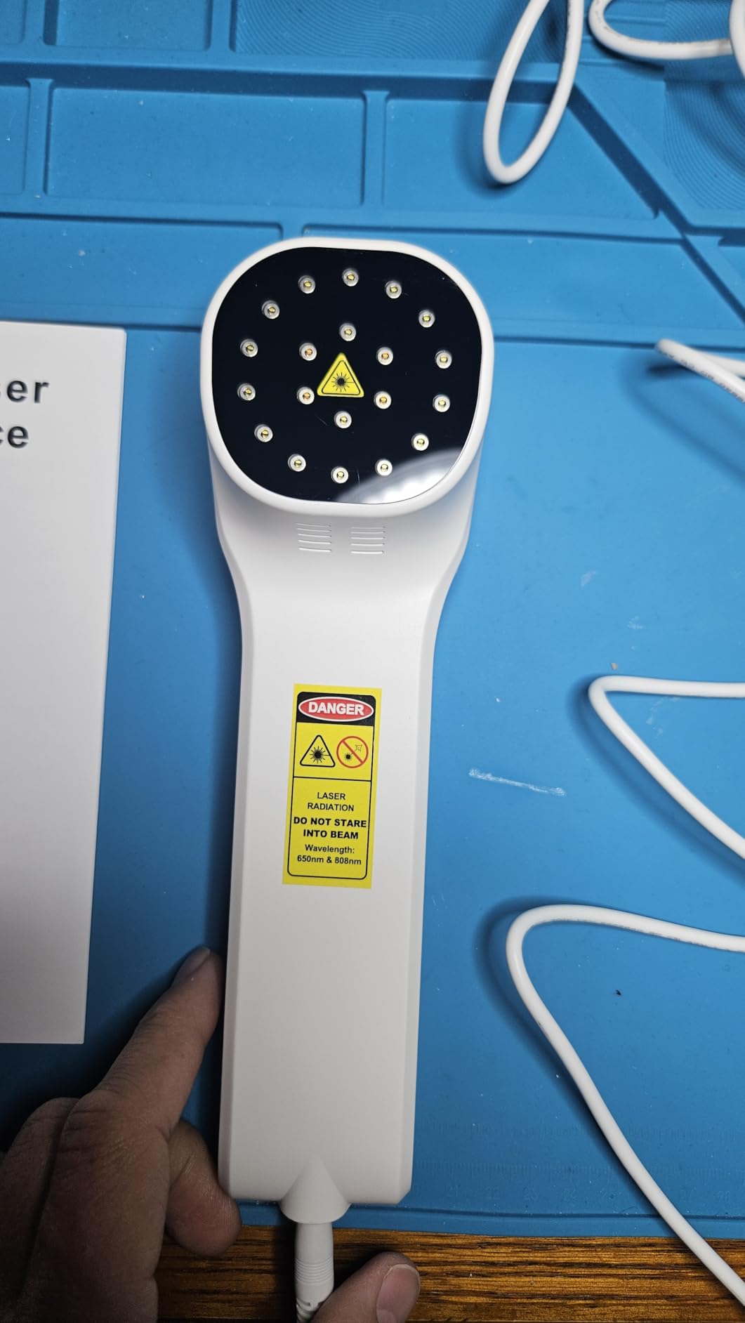 Cold Laser Therapy for Dogs 4x808nm and 16x650nm Veterinary Laser Therapy Machine, Red Light Laser Therapy for Pain Relief Arthritis Muscle Joints, Pet Laser Therapy at Home for Dogs, Cat and Horse customer photo 1
