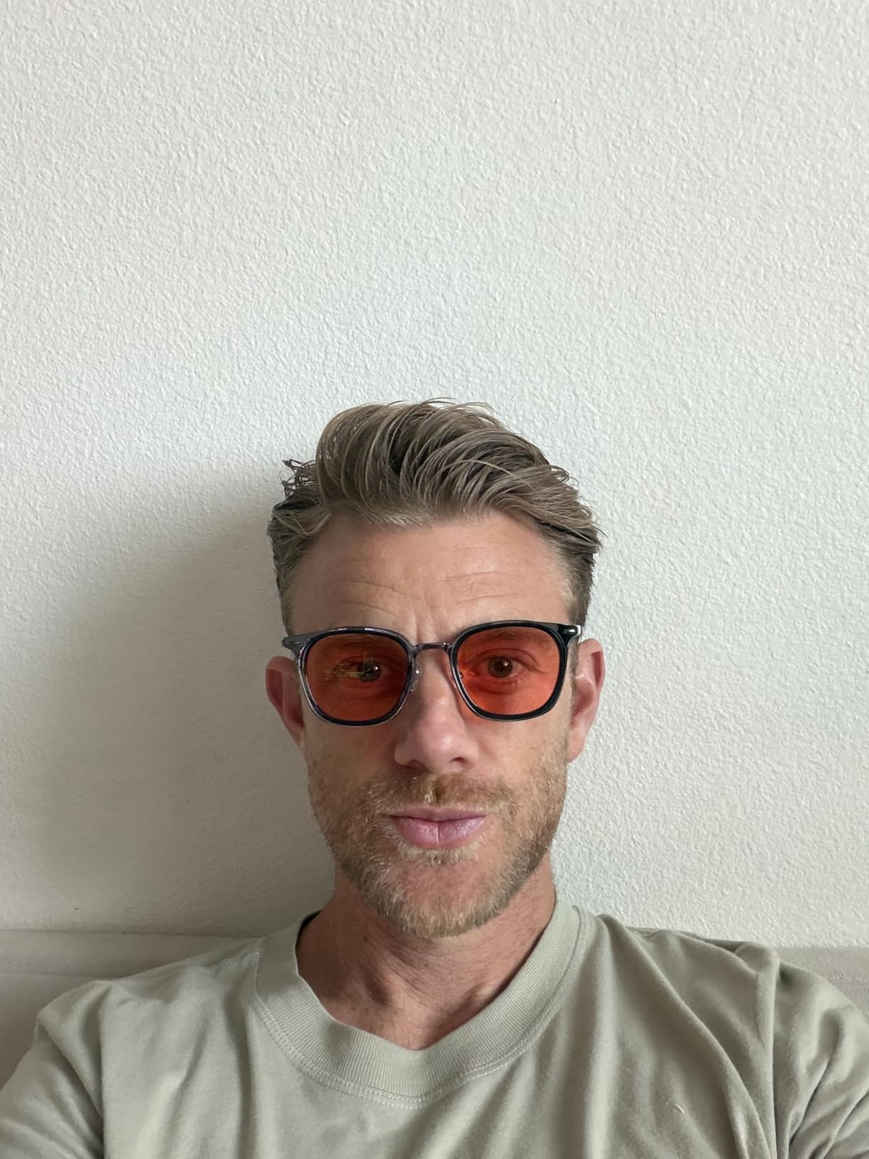 BRADDELL FL-41 Photochromic Transitional Rose Migraine Light Sensitivity Glasses for Fluorescent LED Glare & Concussion customer photo 2
