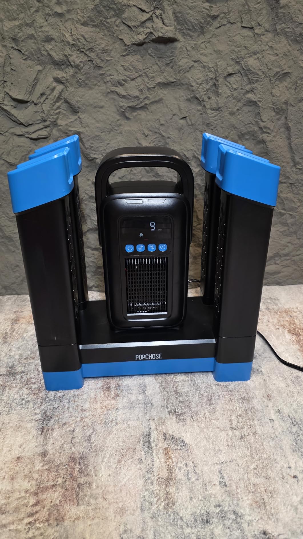 POPCHOSE Heavy-Duty Boot Dryer, Upgraded Shoe Dryer Helps Reduce Odor, Glove & Boot Warmer, Silent & Adjustable Timer customer photo 2