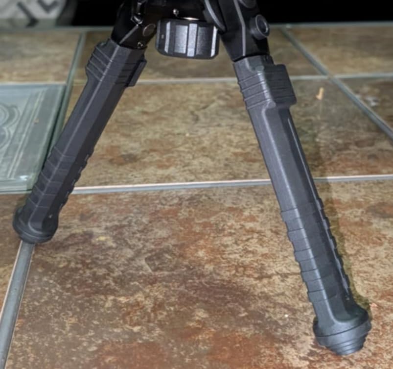 CVLIFE Bipod Mount to Sling Swivel Stud Rifle Bipod, Made of Aluminum and High-Strength Polymer, Adjustable Height and Angle, Stable and Sturdy customer photo 1