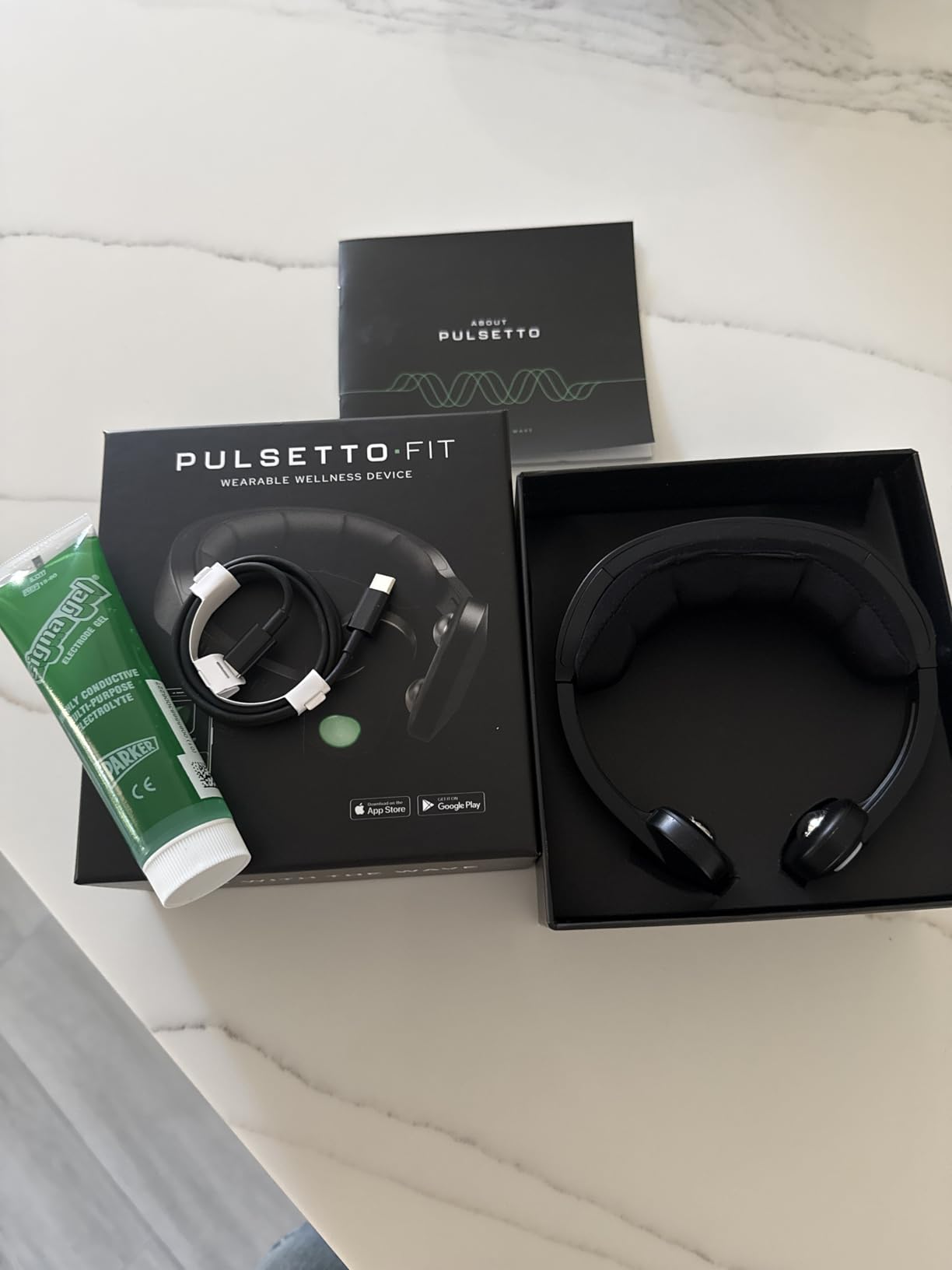 Pulsetto FIT (V2) Wellness Wearable - Relaxation, Sleep & Daily Wellness Support Device customer photo 1