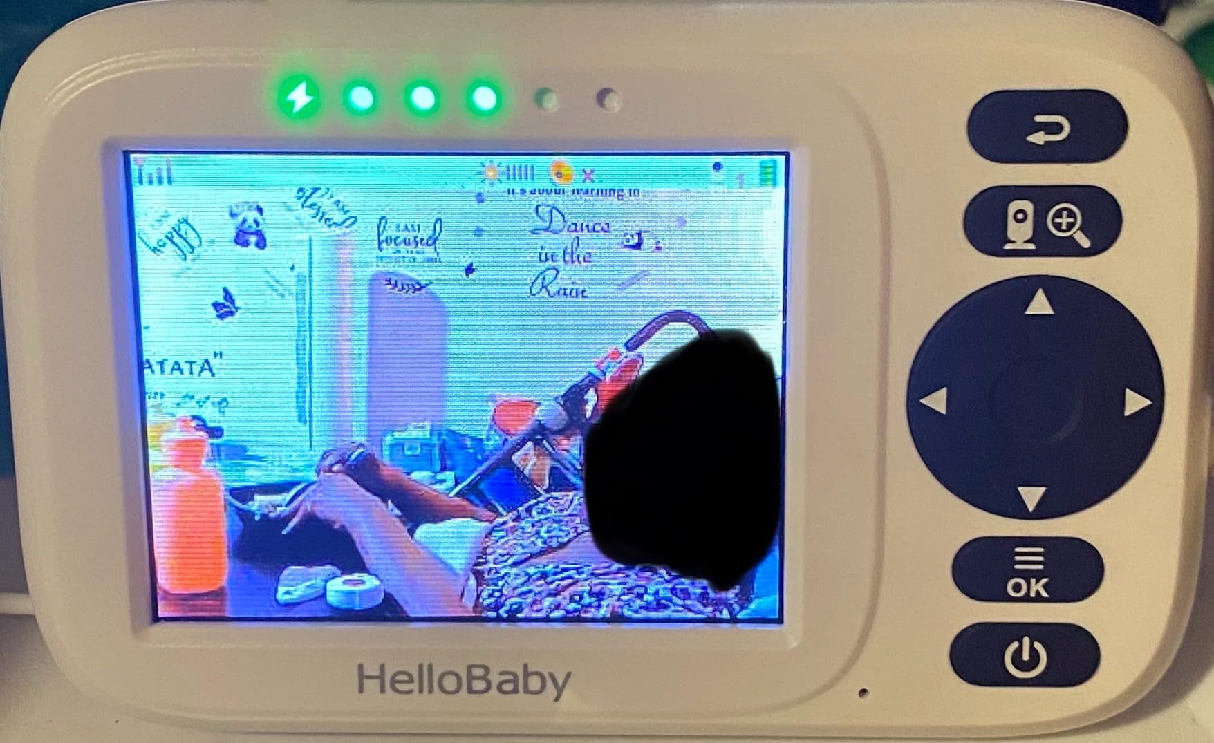 HelloBaby Baby Monitor with Camera and Audio - 3.2
