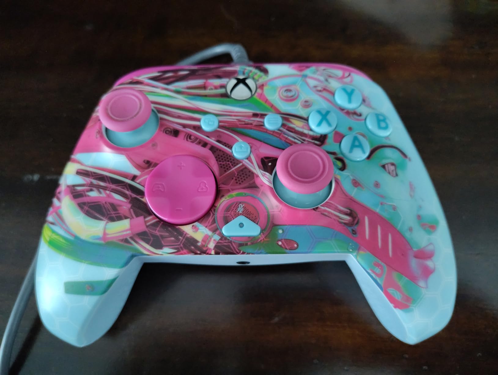 Turtle Beach Rematch Advanced Wired Gaming Controller Licensed for Xbox Series X|S, Xbox One, Windows PC - Colorful, Remappable Buttons, Hair Triggers, Audio Controls, Impulse Triggers - Purple Fade customer photo 1
