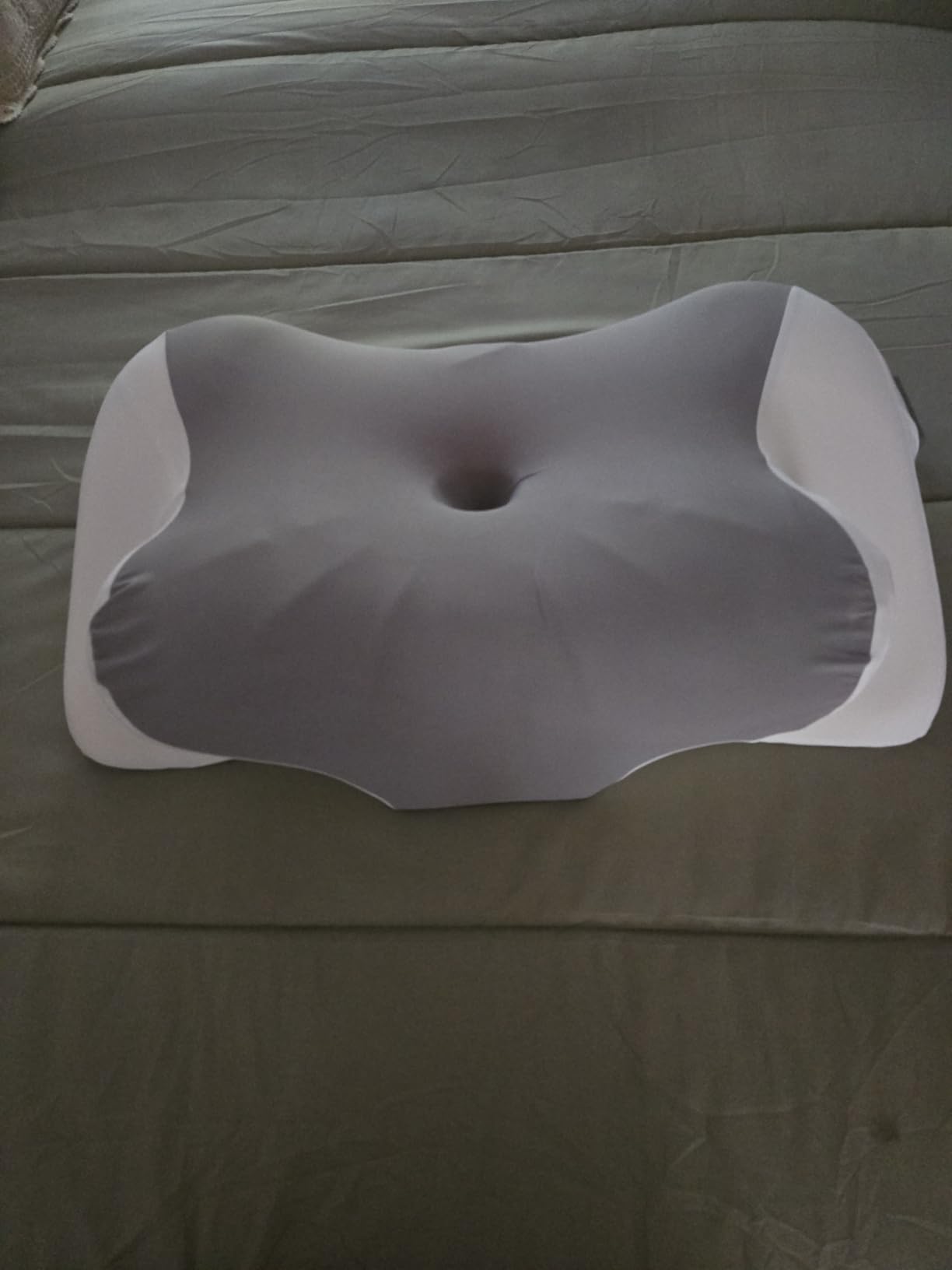 Hopihe Bluetooth Pillow, Sound Pillow for Tinnitus, Cervical Neck Pillow for Neck and Shoulder Pain Relief, APP Control White Noise Machine Butterfly Cooling Memory Foam Pillow for Side Back Sleeper customer photo 2