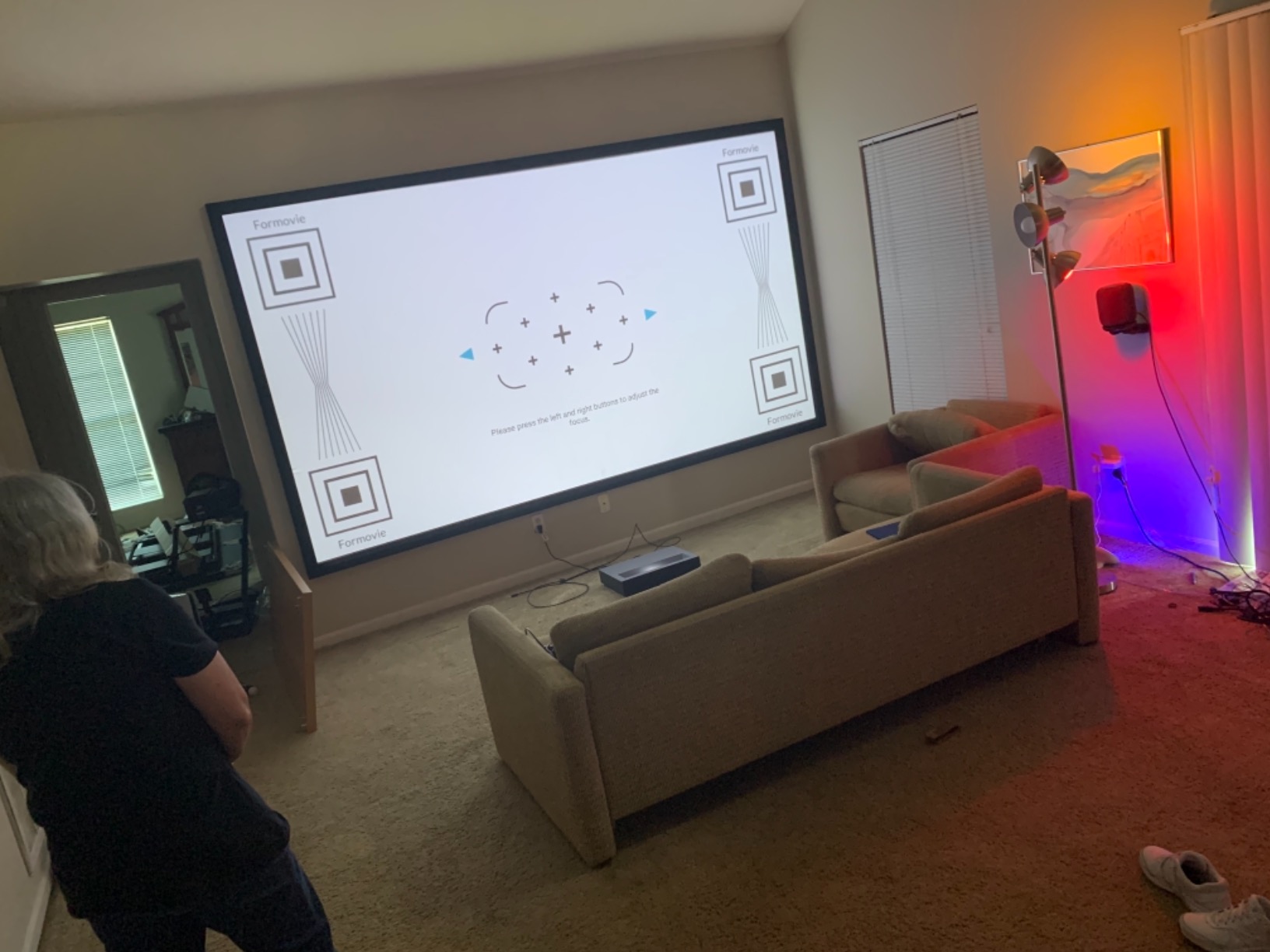 Nova Pro 4K Ultra Short Throw Projector, 150