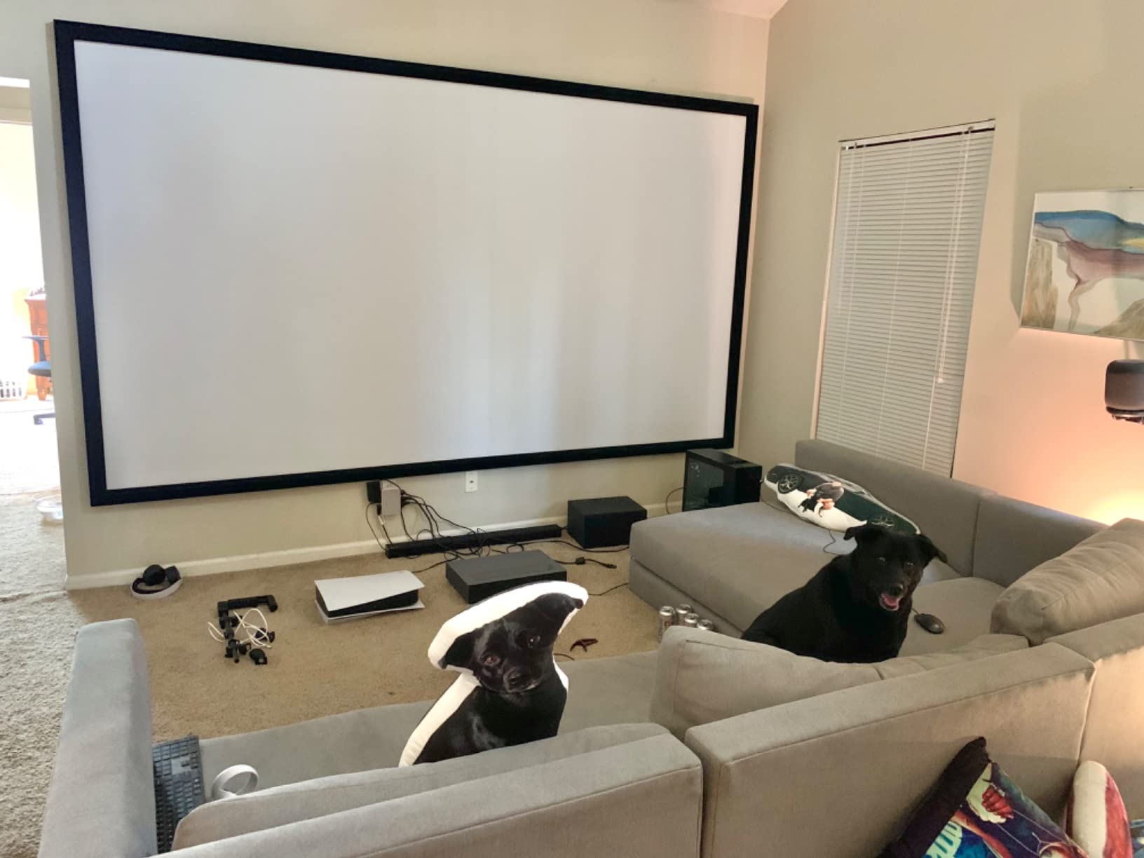 Nova Pro 4K Ultra Short Throw Projector, 150