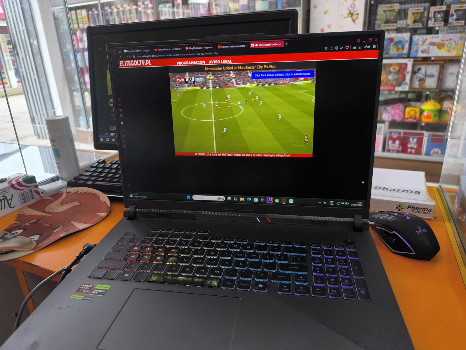 ASUS ROG Strix G18 (2025) Gaming Laptop, 18 inch ROG FHD+ 16:10 144Hz, NVIDIA GeForce RTX 5050, AMD Ryzen 9 8940HX Mobile Processor, 16GB DDR5-5200Mhz, 1TB SSD, Wi-Fi 6E, Wind 11 Home customer photo 2