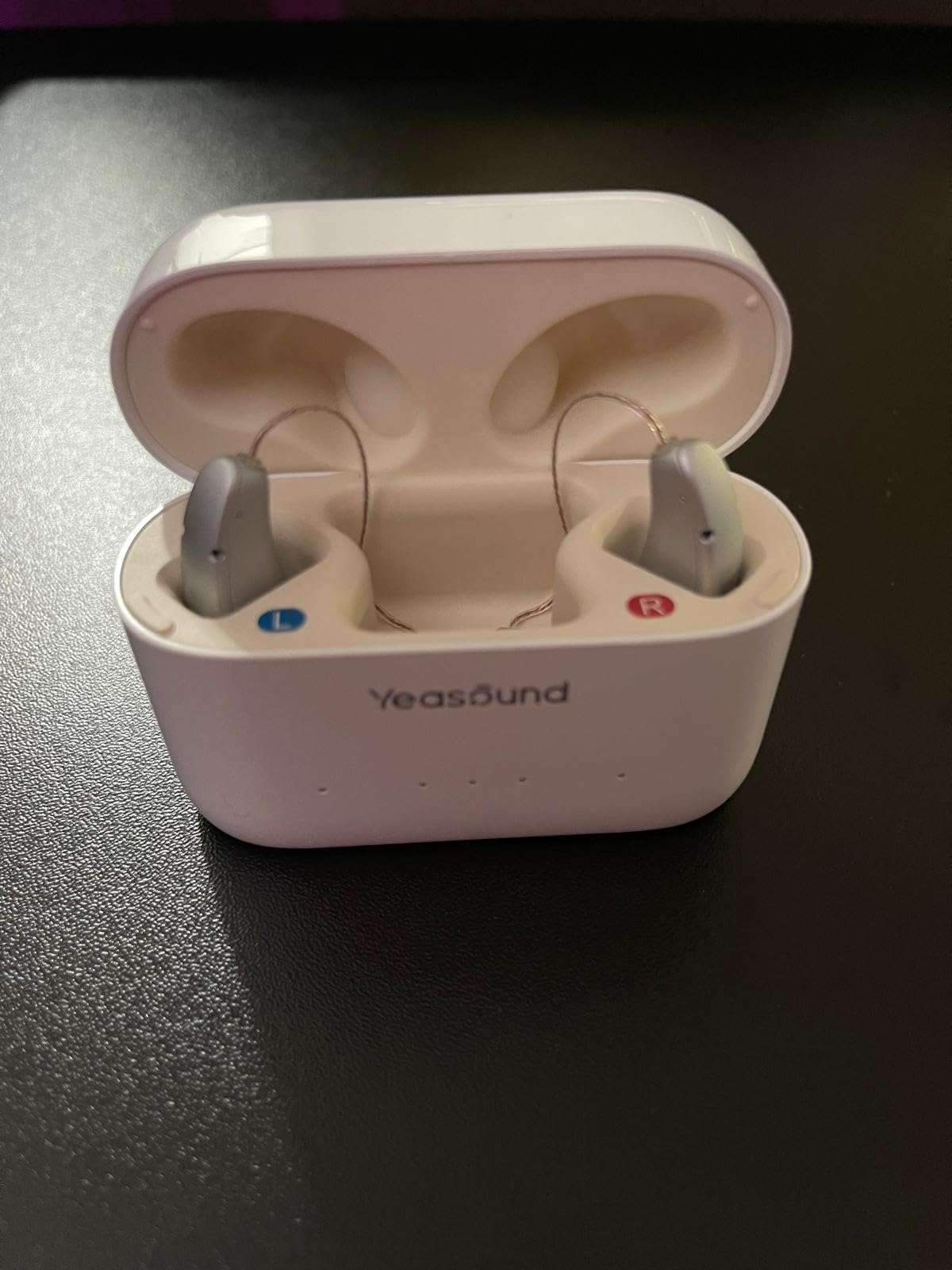 Yeasound Hearing Aids RIC800 for Seniors & Adults, Bluetooth Hearing Aids Calls & Music Enabled, AI Algorithm for Noise Reduction and Speech Enhancement, Lightweight, Long-Lasting and Waterproof customer photo 1