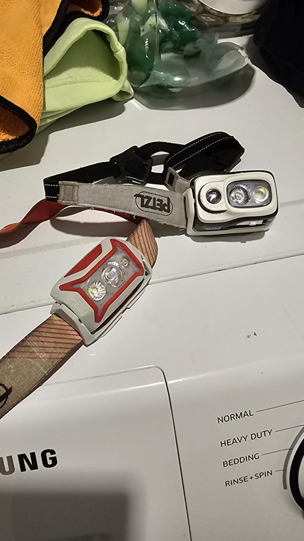 PETZL ACTIK CORE Headlamp - Powerful, Rechargeable 650 Lumen Light with Red Lighting for Hiking, Climbing, and Camping - Red customer photo 1
