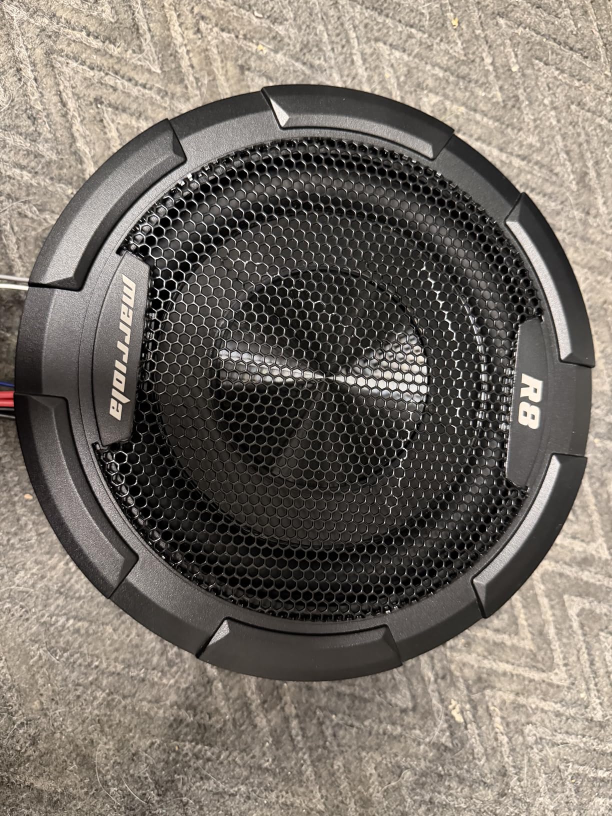 Marriola R8 Slim Under-Seat Powered Subwoofer with Built-in Amplifier - Compact Bass Upgrade for Car Audio, 8 Inch, Easy Install, High-Level & RCA Inputs, Complete Wiring Kit customer photo 2