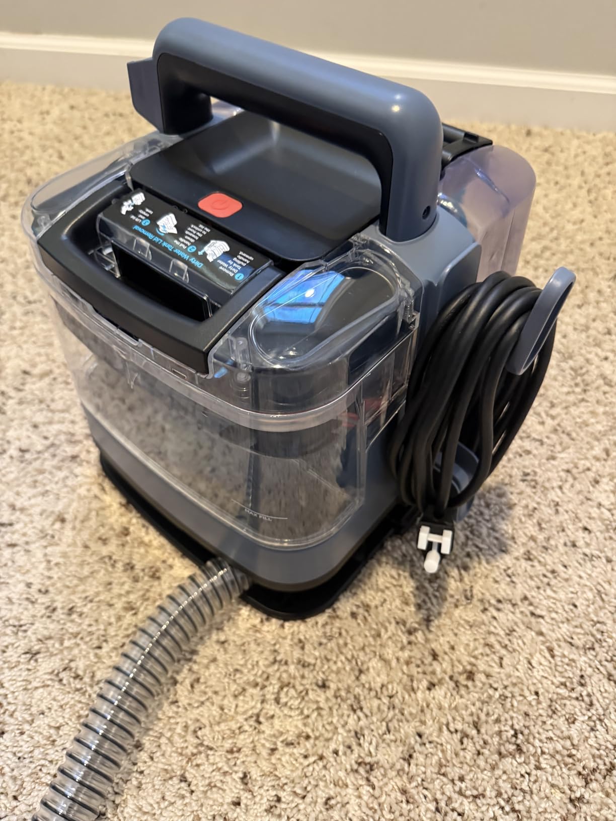 Shark StainStriker Portable Spot & Stain Cleaner, 2 Tools, PX221BRN | For Carpet, Upholstery & Rugs, Stain & Odor Remover, Deep Clean Pro & OXY Formulas customer photo 1