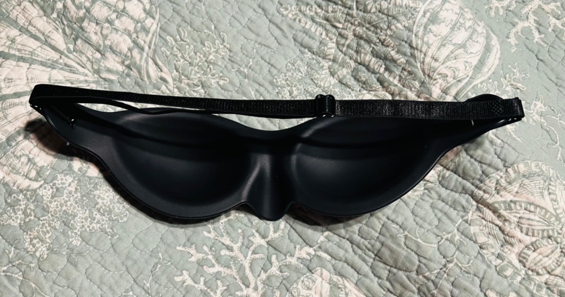 Moisture Chamber Glasses for Dry Eyes - Vowleike 3D Silicone Small Face Design Soft Sleep Goggles for CPAP Users with Adjustable Strap, Reusable Hydrating Sleep Eye Mask for Night customer photo 1