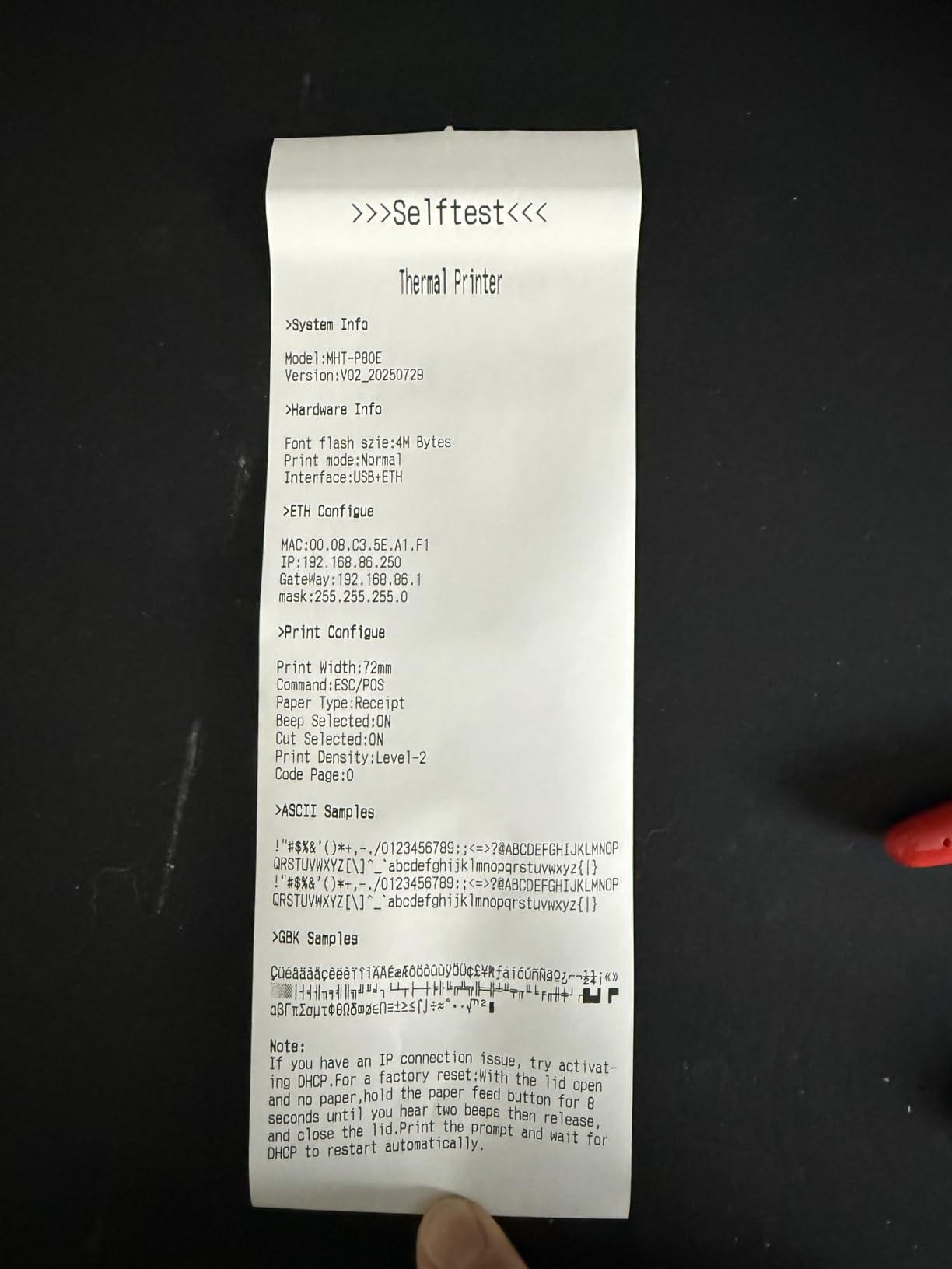 vretti Thermal Receipt Printer, 3 1/8