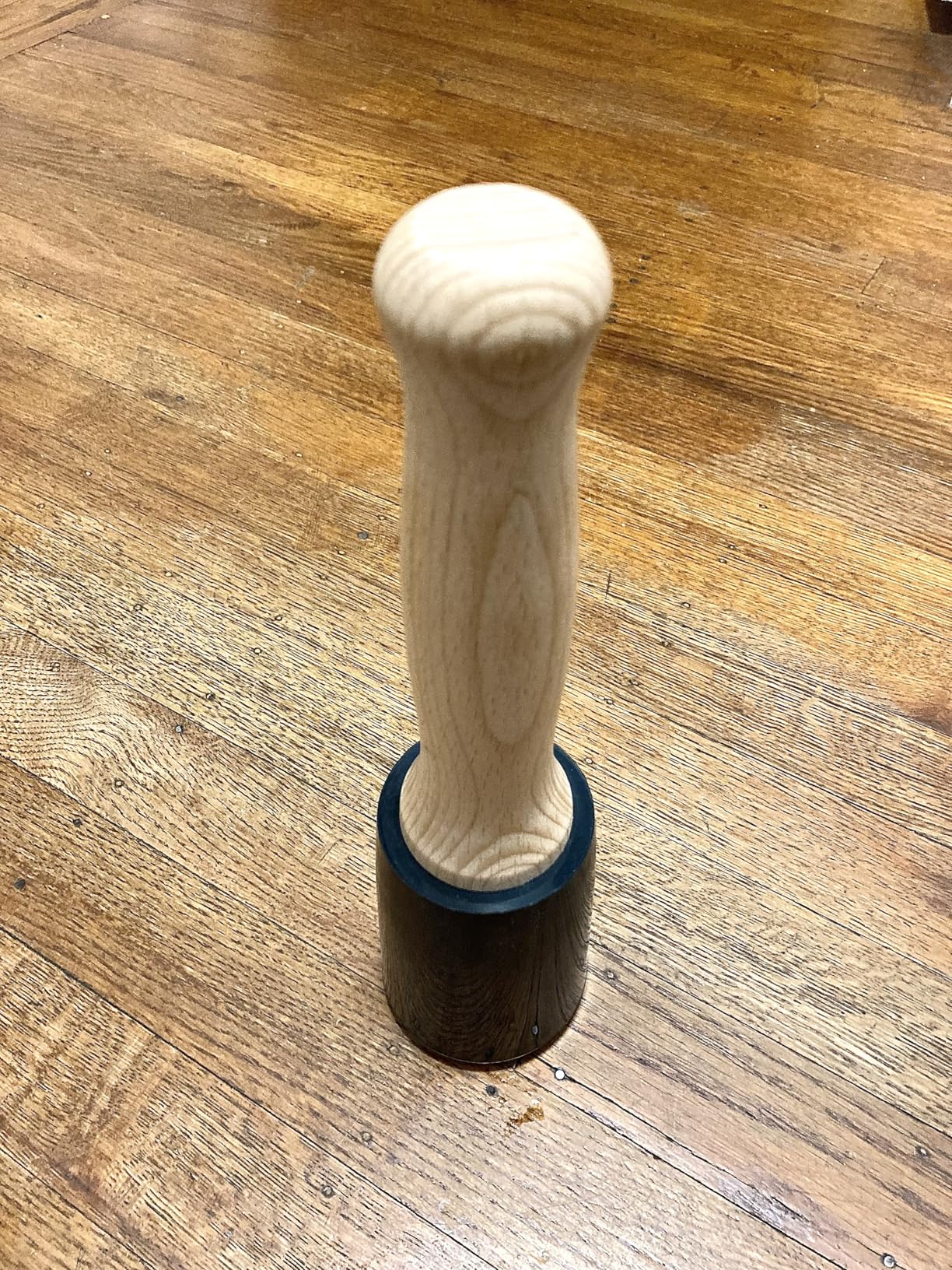 Precision 15oz Wood Carving Mallet for Woodworking, Ergonomic Wooden Handle Reduces Hand Fatigue, Non Marring Urethane Head Protects Wood Carving Chisels, Wooden Mallet customer photo 1