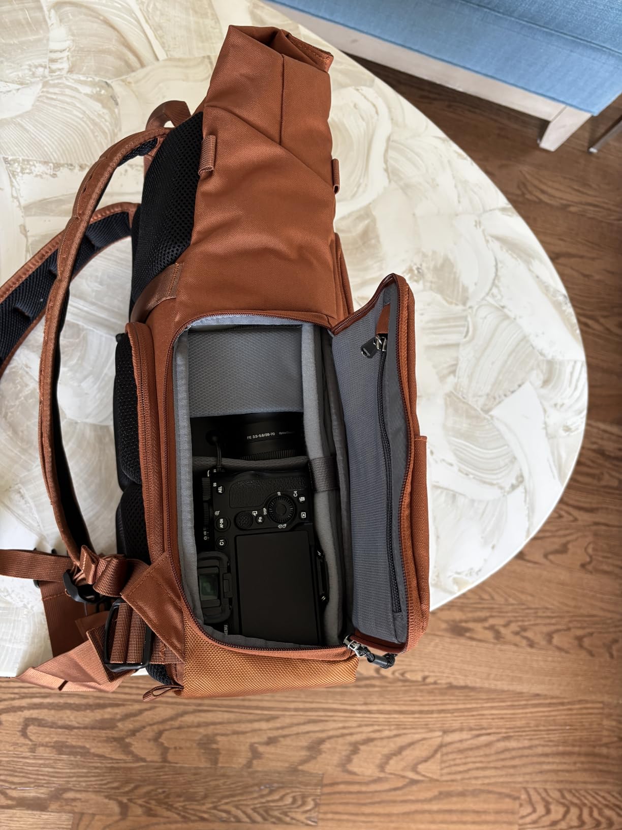 Think Tank FocusPoint 22L RollTop Camera Backpack - Greenway: Expandable Travel & Camera Backpack with Laptop Sleeve, Quick Side and Back Access, Rain Cover customer photo 1