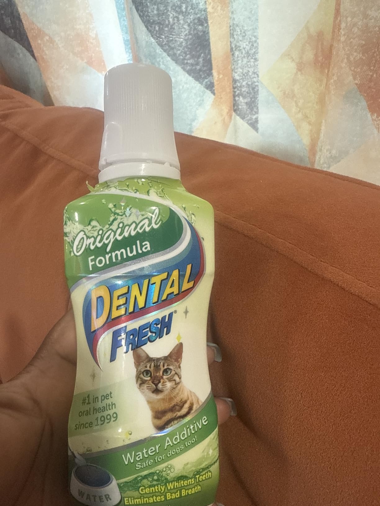 Dental Fresh Cat Water Additive, Tuna Flavor Dental Care - Easy Oral Care, Cleaner Teeth, Fresh Breath customer photo 2