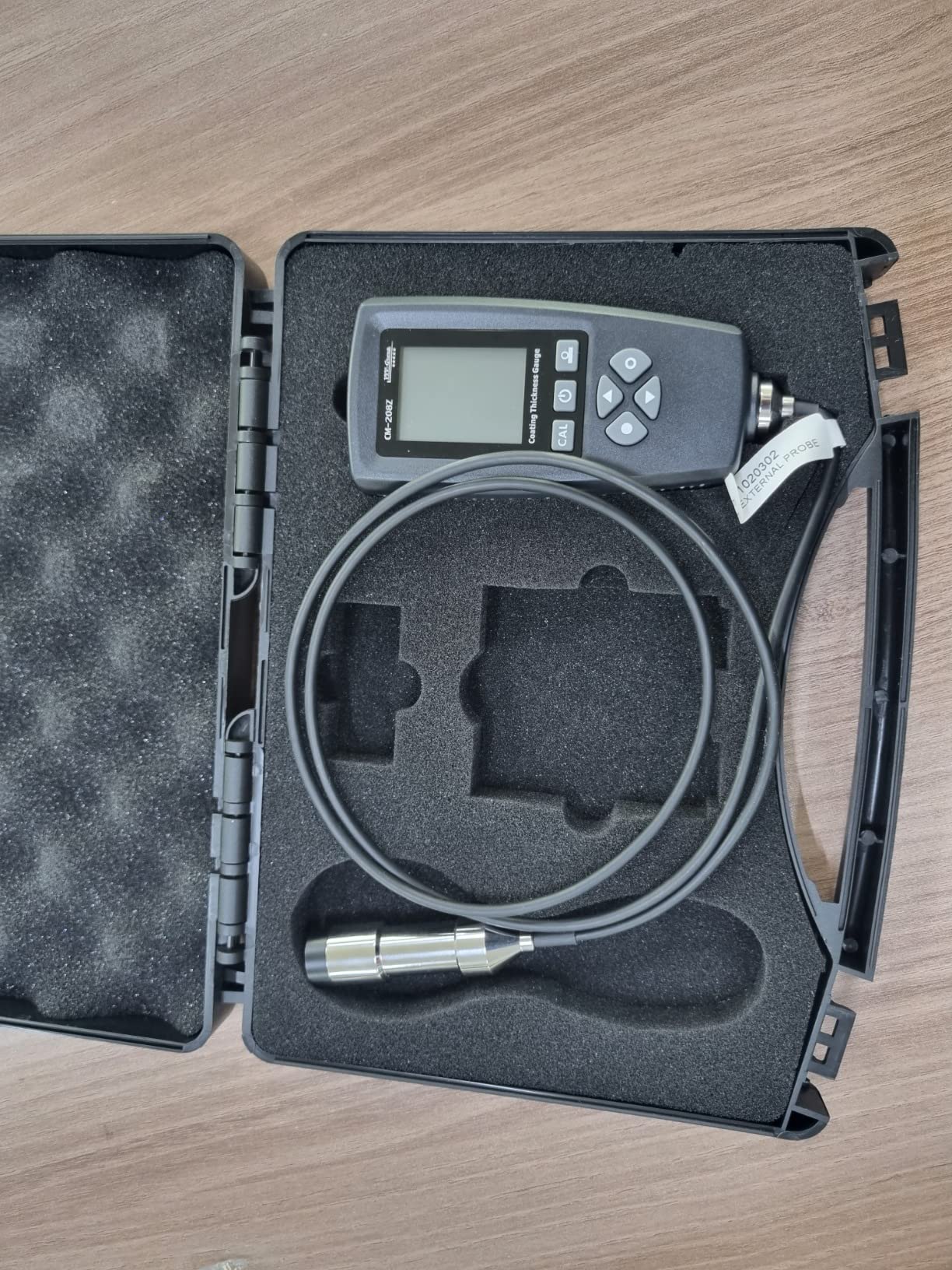 Industrial-814 Coating Thickness Gauge 0-1250um (0-50 mils), Paint Thickness Meter for Steel and Aluminum, Fe/NFe Auto Detection customer photo 2