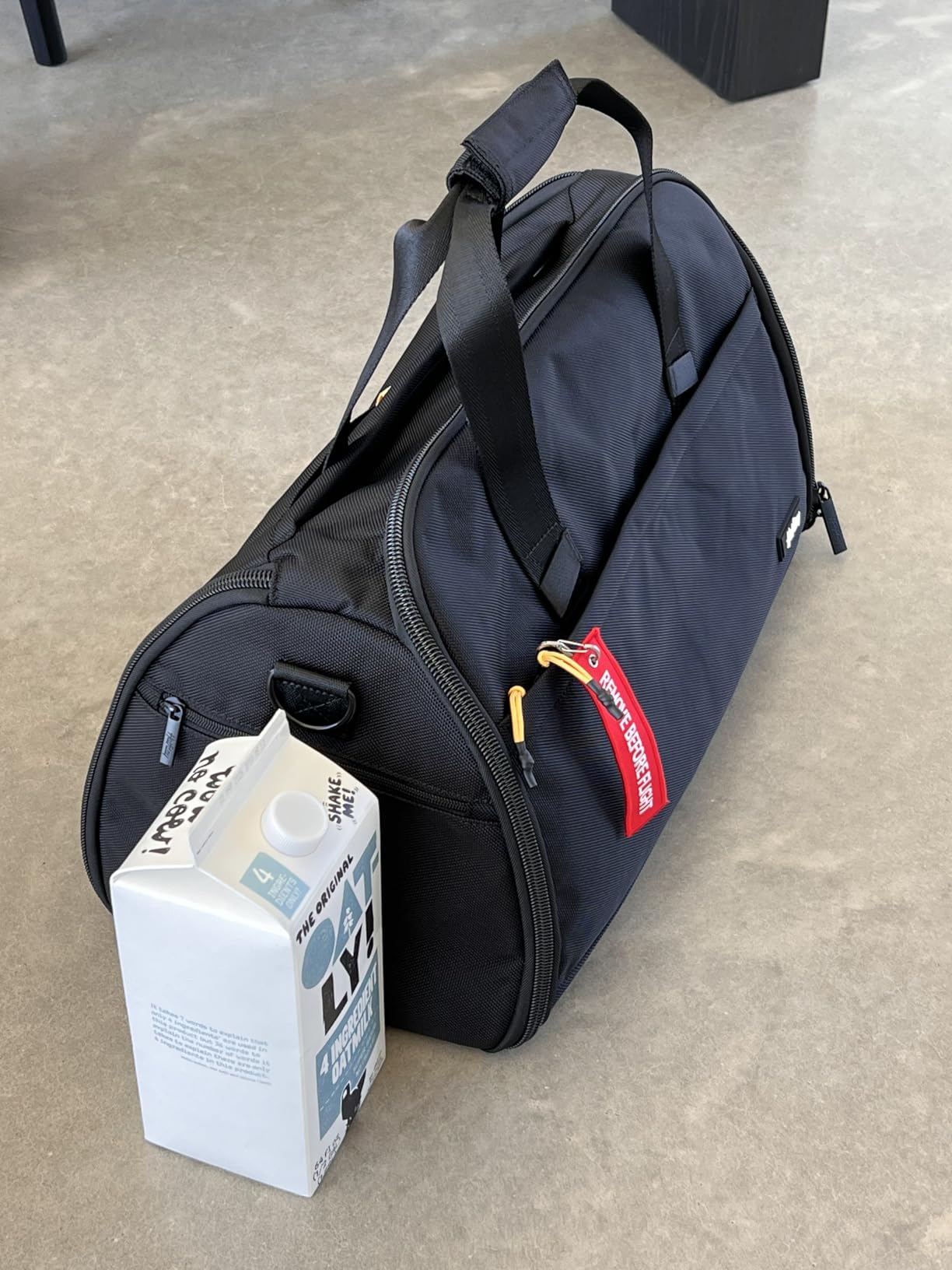 Halfday Convertible 2-in-1 Premium Garment Duffel Weekender Bag 45L | Wrinkle-Free Travel, Hanging Suit Compartment, Shoe Pockets, Trolley Sleeve - Ballistic Nylon customer photo 2