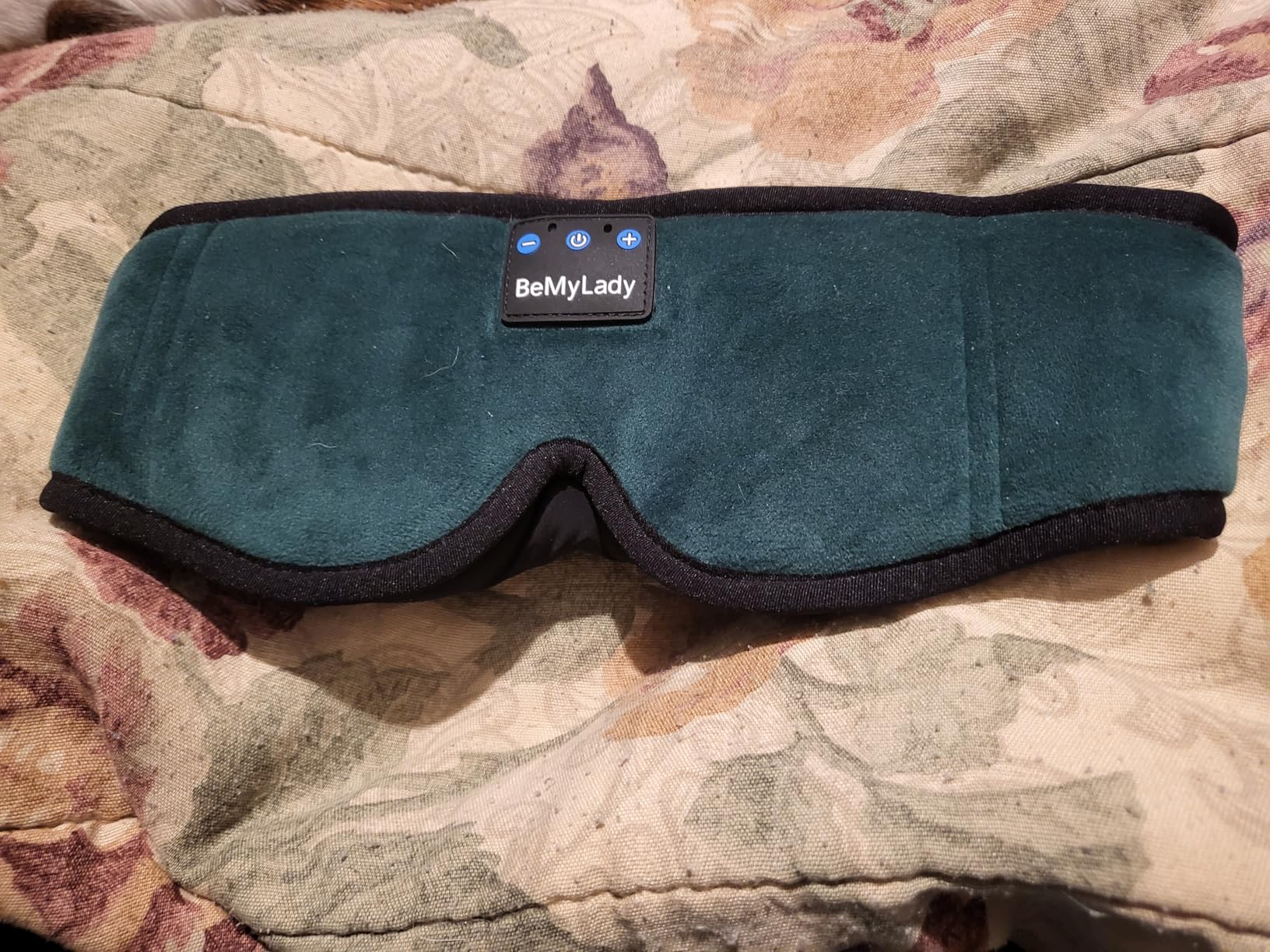 Sleep mask Headphones,100% Blackout 3D Zero Eye Pressure Bluetooth Sleep mask Breathable Eye mask with Bluetooth Headphones Sleep Headphones for Side Sleepers 14H Playtime&Bluetooth 5.4 Black customer photo 1