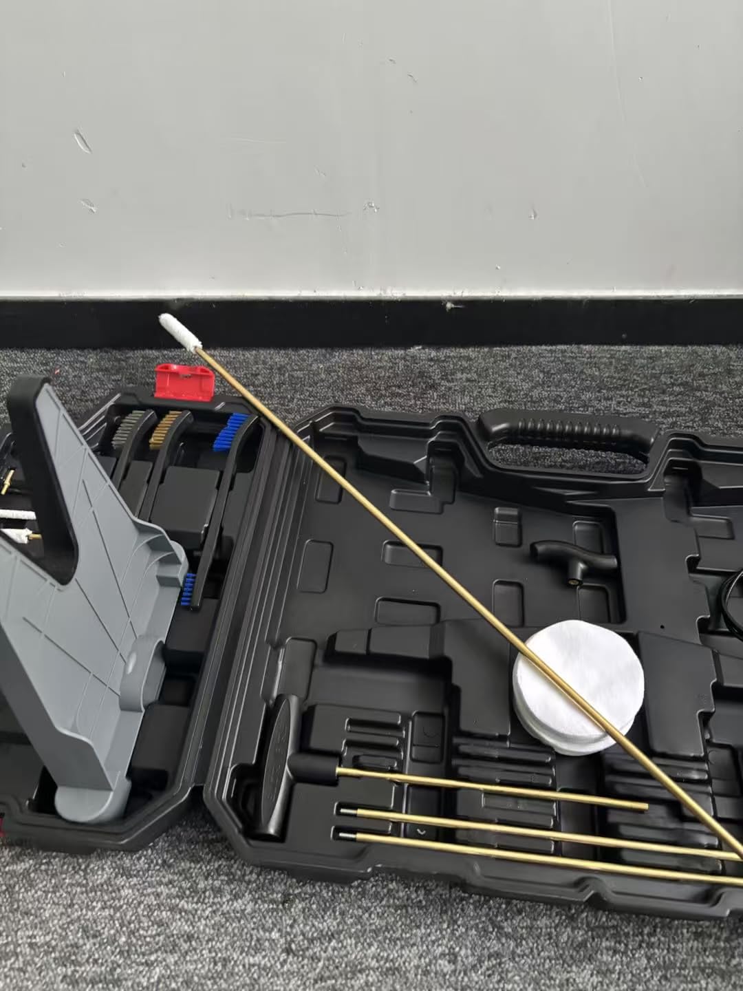 GLORYFIRE Elite Gun Cleaning Kit Universal Gun Cleaner for Shotgun, Pistol with Plastic Gun Holder, Reinforced and Lengthened Rods and Steel Wire, Gifts for Men, Dad, Husband customer photo 2
