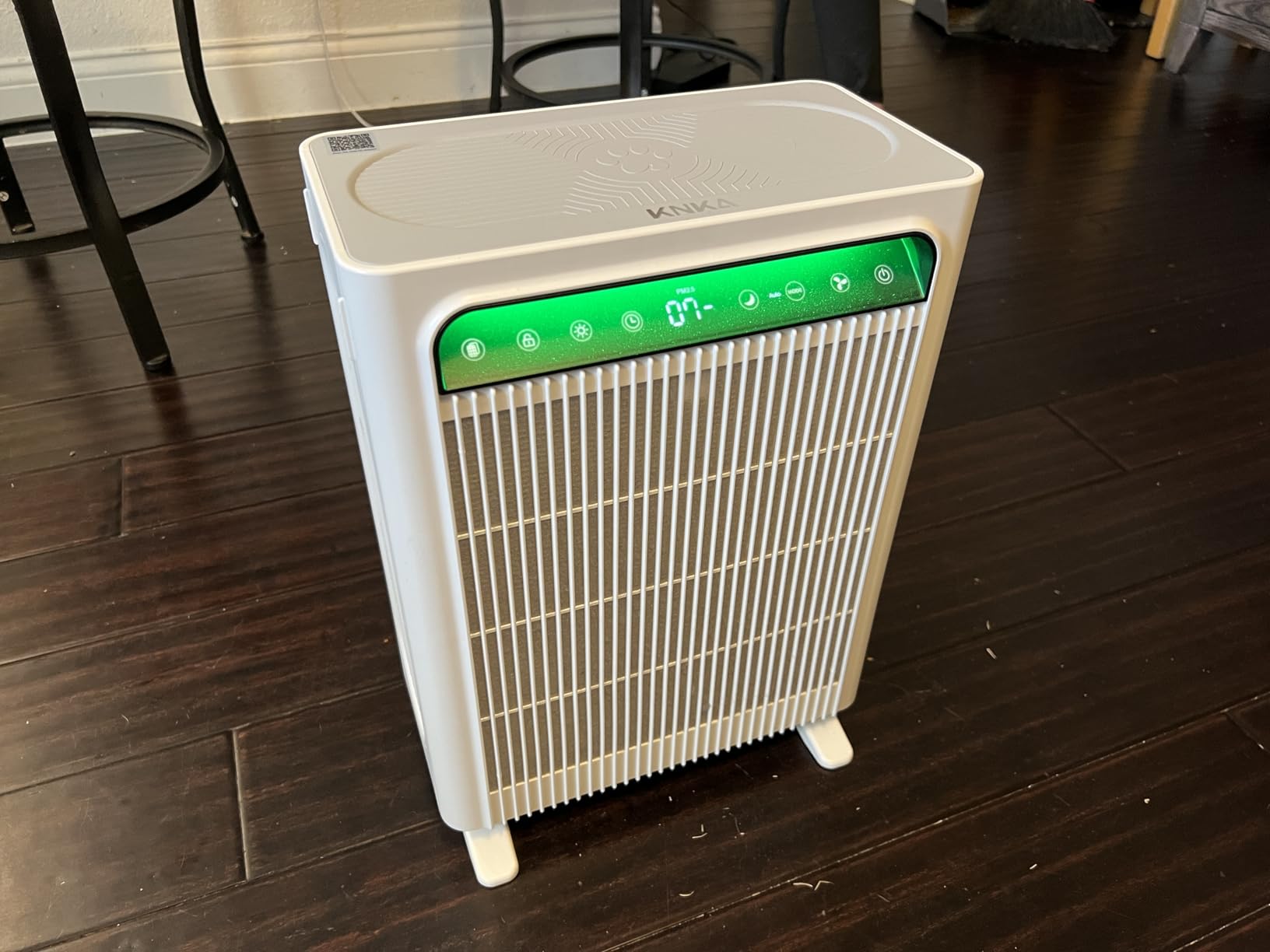 KNKA Air Purifier for Home Bedroom Large Room Up to 1,695 Ft² Once Per Hour, HEPA Air Cleaner with Washable Pre-Filter, AHAM VERIFIDE, AQI Display, ECO Mode, Pet Mode for Pets, Dust, Pollen, APH4000 customer photo 1