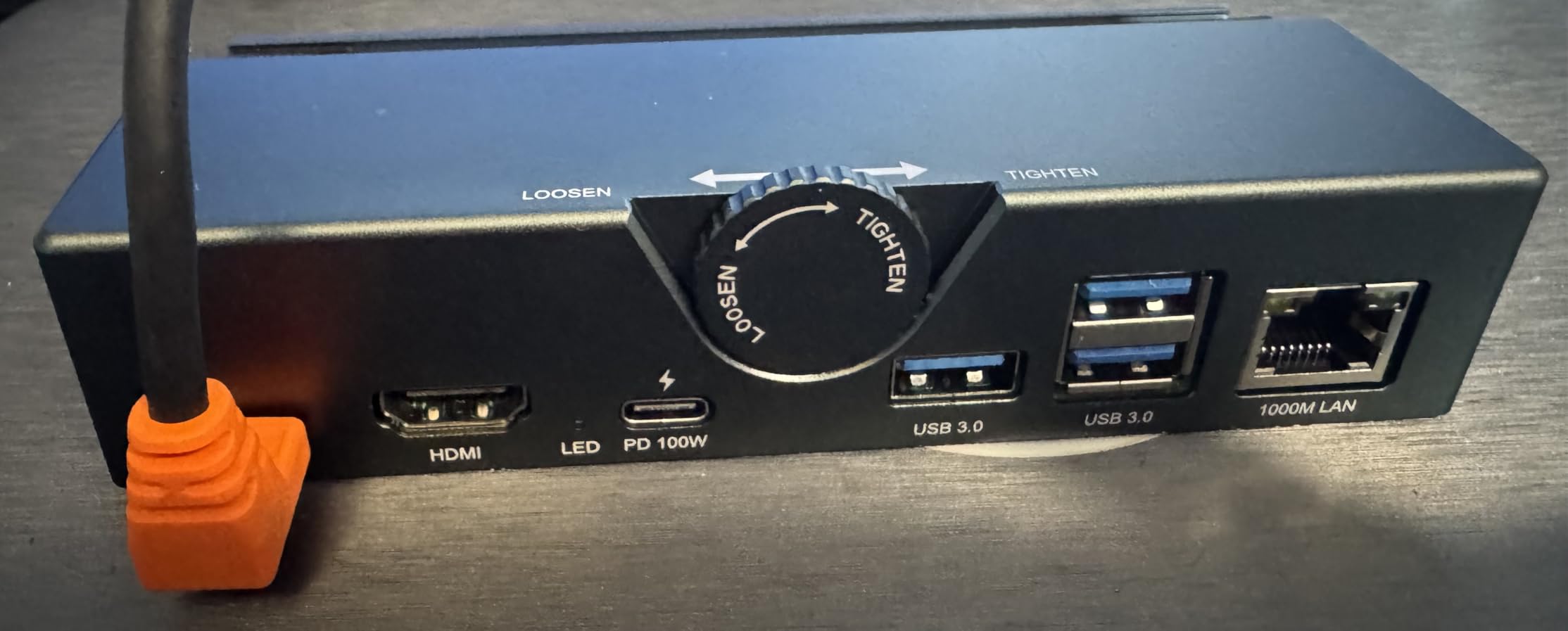 Steam Deck Dock - USB C Docking Station with Adjustable Stand, 100W PD Charging Dock with 4K@120Hz HDMI 2.1,Gigabit Ethernet,3 USB 3.0 Port, for Steam Deck OLED/ROG Ally/Legion Go S customer photo 2