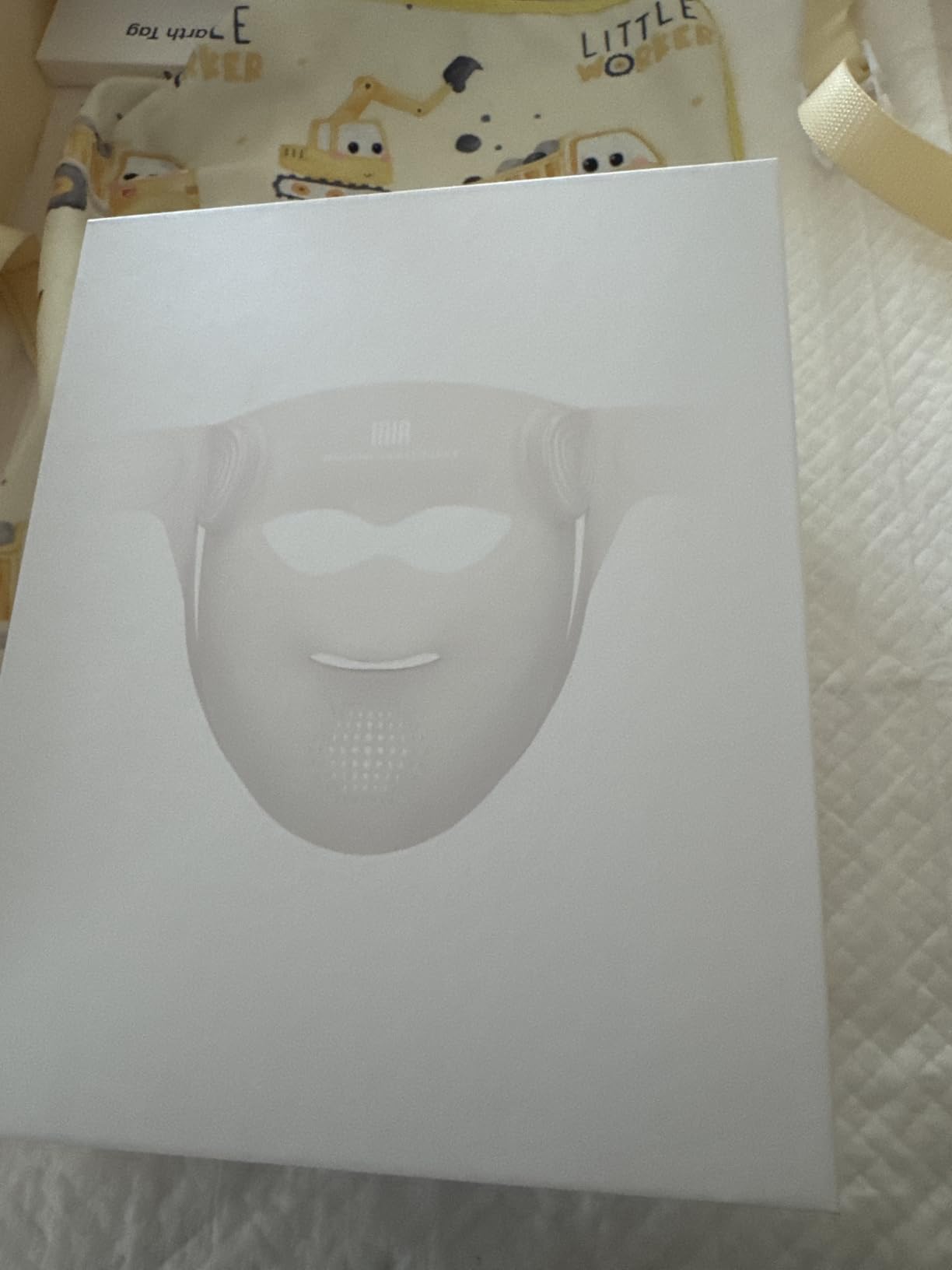 INIA Glow 4D Wireless Red Light Therapy Mask for face - Dual NIR, 320 LEDs, 4 Modes, Under-Eye Cooling, Cordless & Rechargeable LED Face Mask for Home & Travel, Skincare Gifts for Women Mom Wife, Blue customer photo 2