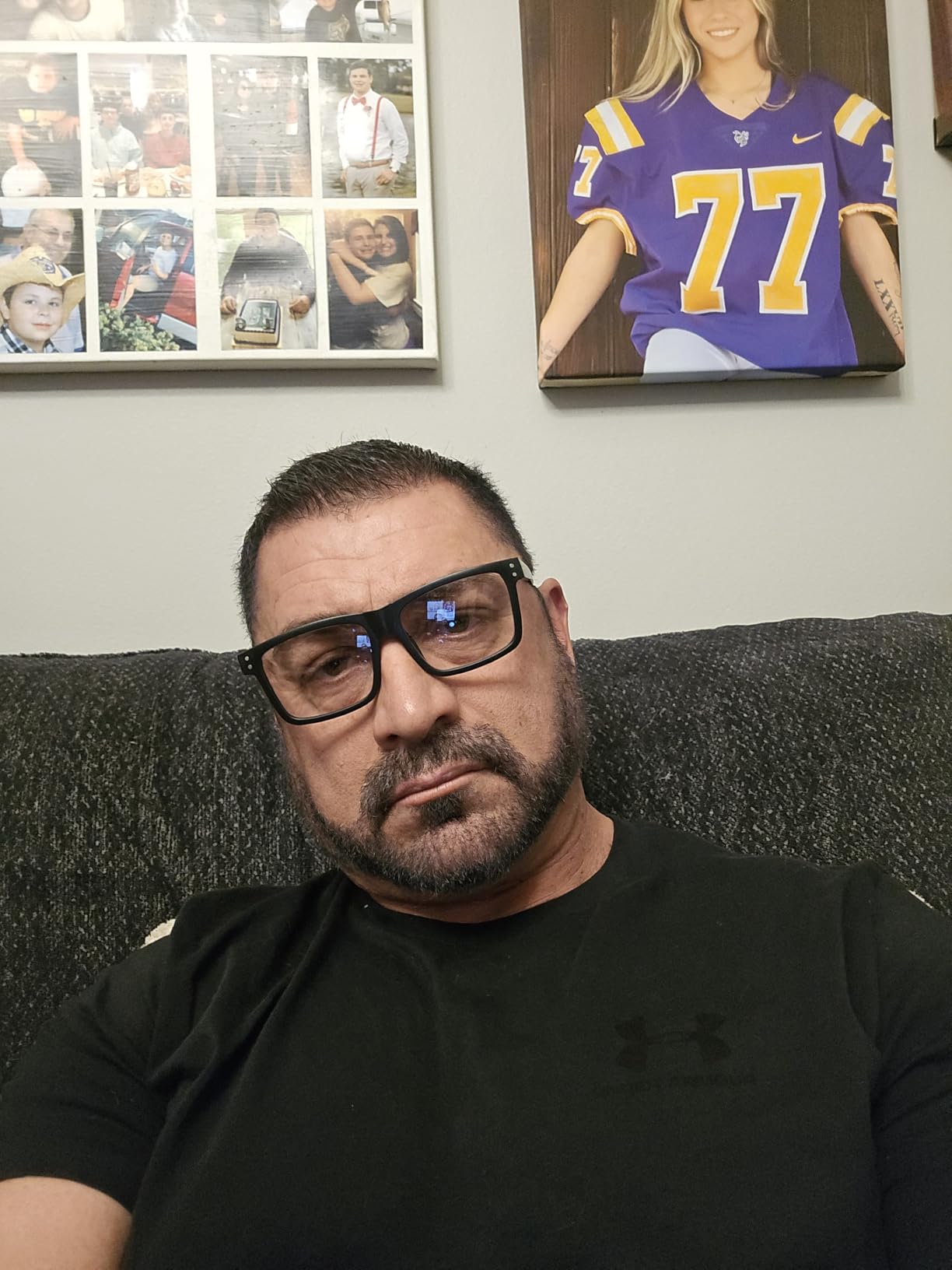 Reading Glasses for Men - 4 pack Classic Square TR Frame Readers with Spring Hinge customer photo 1