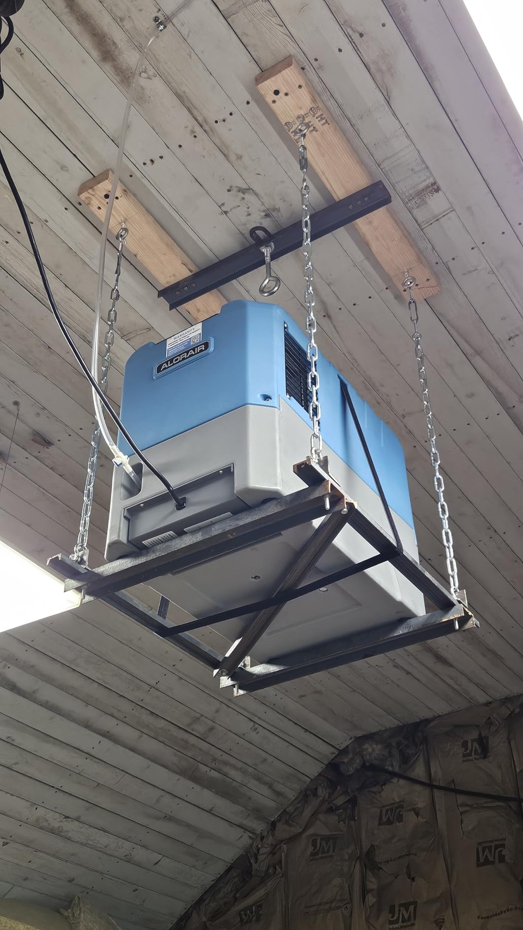 ALORAIR LGR Smart WiFi Commercial Dehumidifier up to 180 PPD (Saturation) with Pump, 5 Years Limited Warranty, Industrial Dehumidifiers, for Garage, Flood Restoration customer photo 1