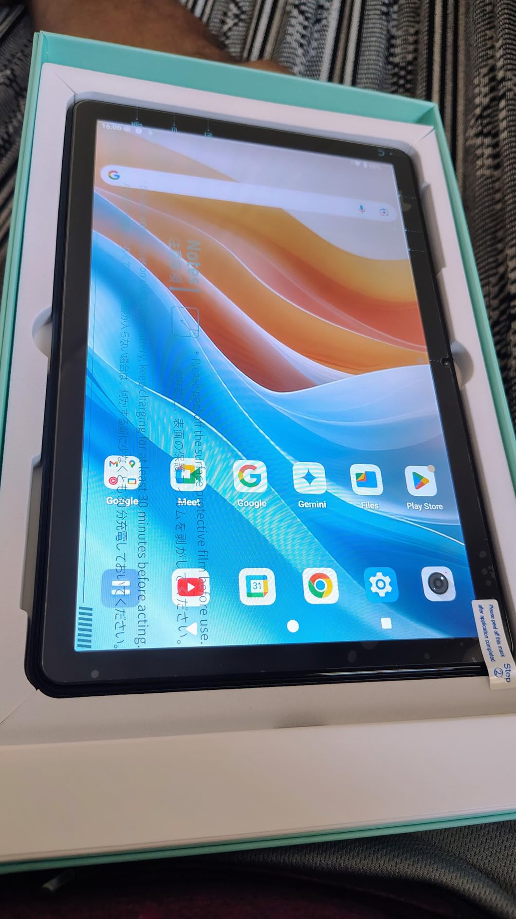 Tablet 10.1 inch Android 16 Tablet with Octa-Core Processor, 20GB RAM 128GB ROM 1 TB Expandable, 1280x800 HD IPS Touch Screen, GPS, 8H Battery, WiFi 6, BT 5.2, Dual Camera (Blue) customer photo 2