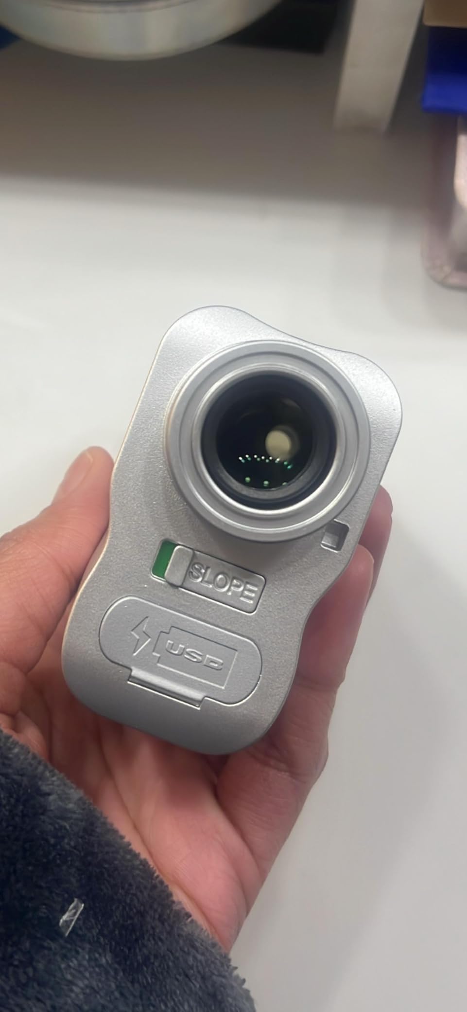 Premium Metal Golf Rangefinder with Slope - Aerospace-Grade Aluminum Body,USB-C Rechargeable Laser Range Finder,1200 Yards Range Finder, Pin Lock Vibration & Ultra-Strong Magnet, USGA Tournament Legal customer photo 2