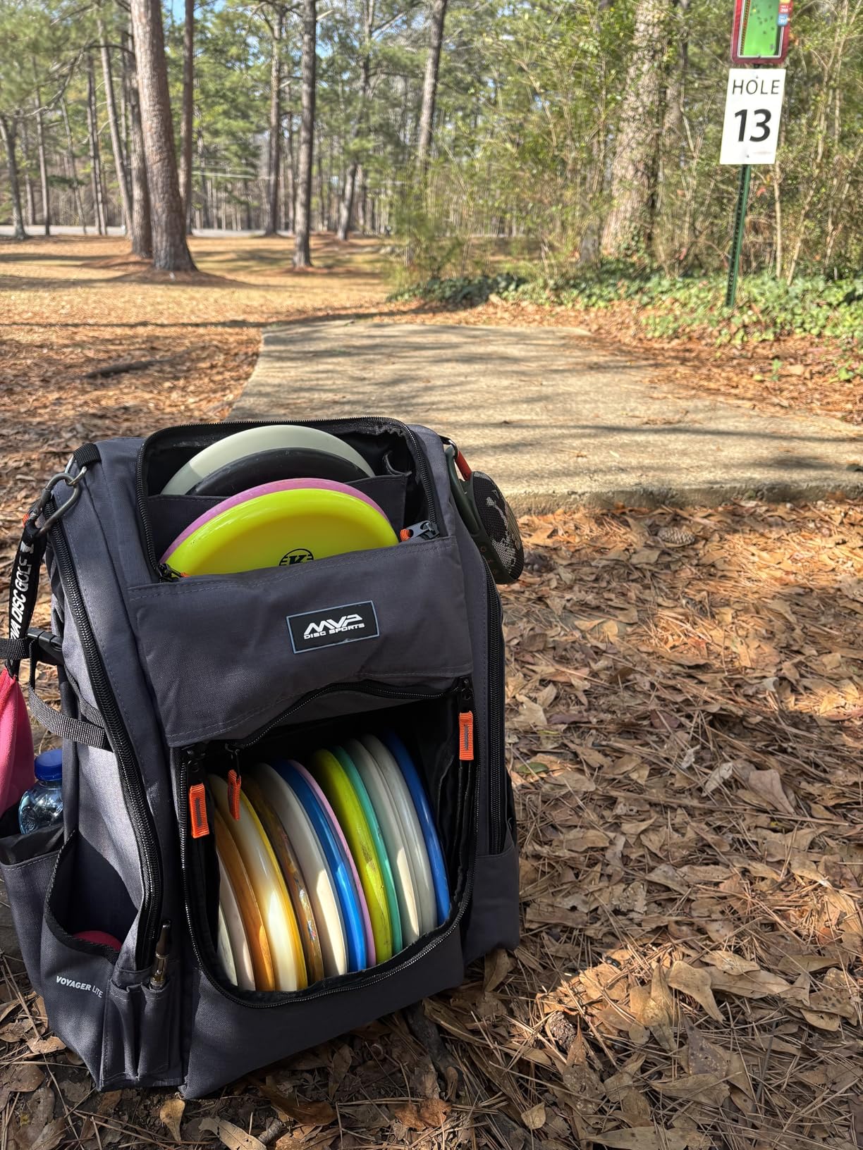 MVP Disc Sports Voyager Lite Backpack Disc Golf Bag (Choose Your Favorite Color) customer photo 1