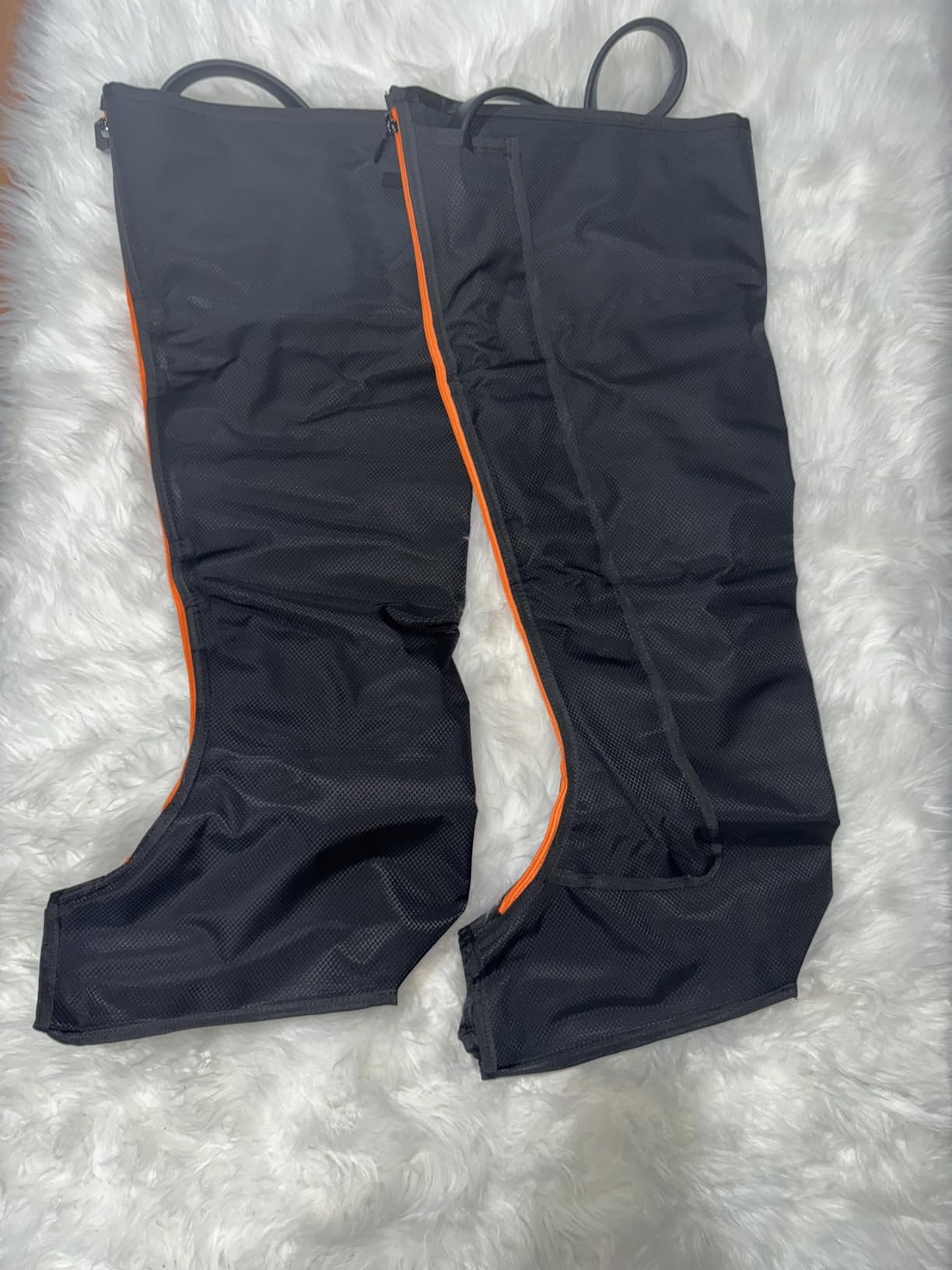 Air Compression Leg Recovery Boots : Sequential Full Leg Compression Massager System for Muscle Relaxation & Relief - 11 Intensity 6 Modes 3 Heat for Athletes & Gym (Medium) customer photo 1