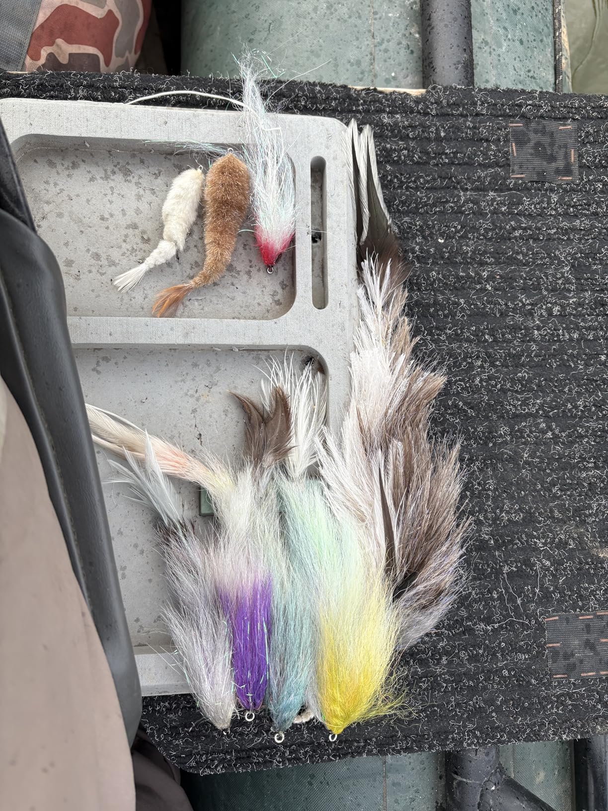 Faux Bucktail Fly Tying Materials Kit -12 & 16 Colors Synthetic Bucktail Hair for Fly Fishing Jig & Streamer Lure Making Making customer photo 1