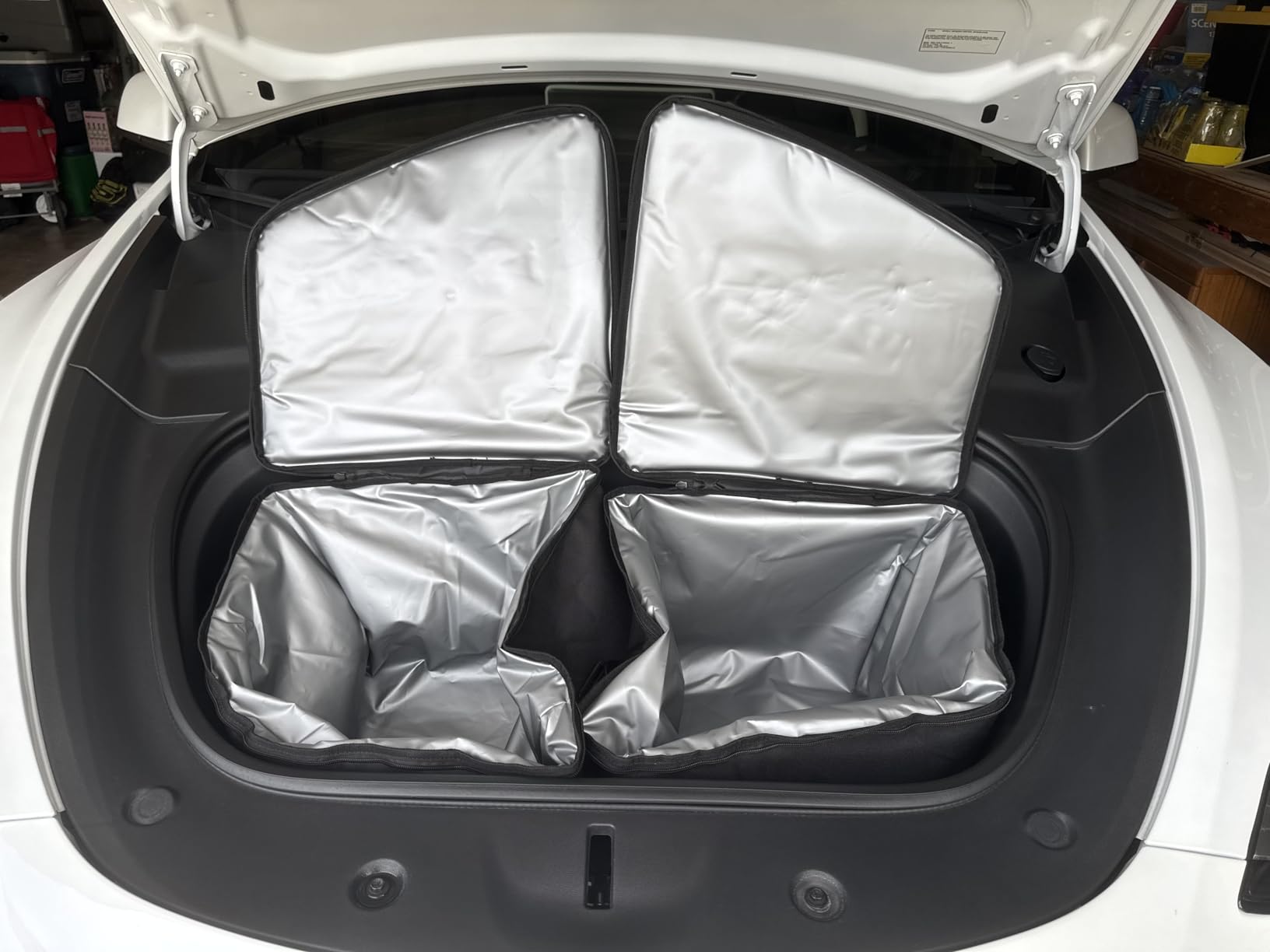 AYAMAYA Frunk Cooler Organizers - Insulated Leak Proof Camping Coolers for Tesla Model Y customer photo 2