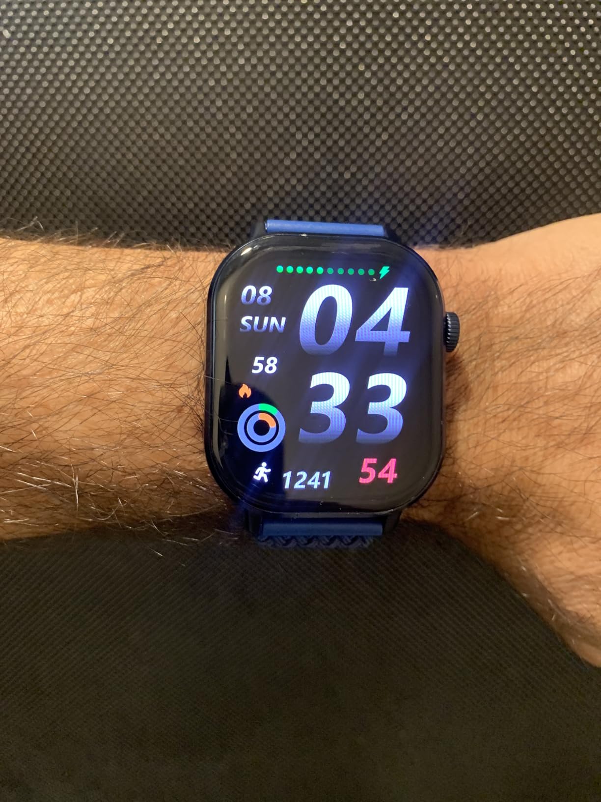 Smart Watch with 2 Bands: Step & Calorie Counter, Heart Rate & Oxygen Sensor, GPS Running, Swimming, Walking, Sports Tracker, Waterproof, Health Monitoring, Music & Call Alert Men Women iOS/Android customer photo 2