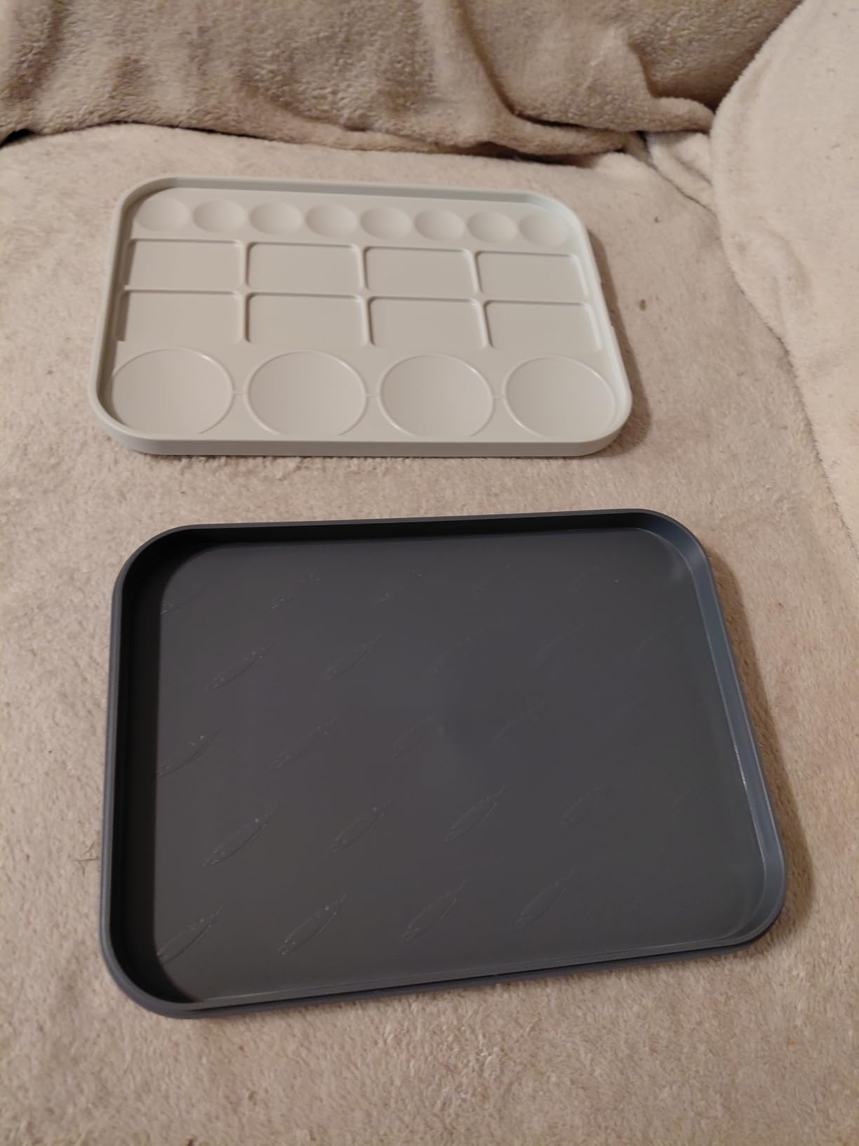 Wet Pallet for Painting Miniatures - Golden Maple 2 in 1 Dry and Wet Palette with Lid, Including 100PCS Palette Paper, 4PCS Sponges customer photo 1