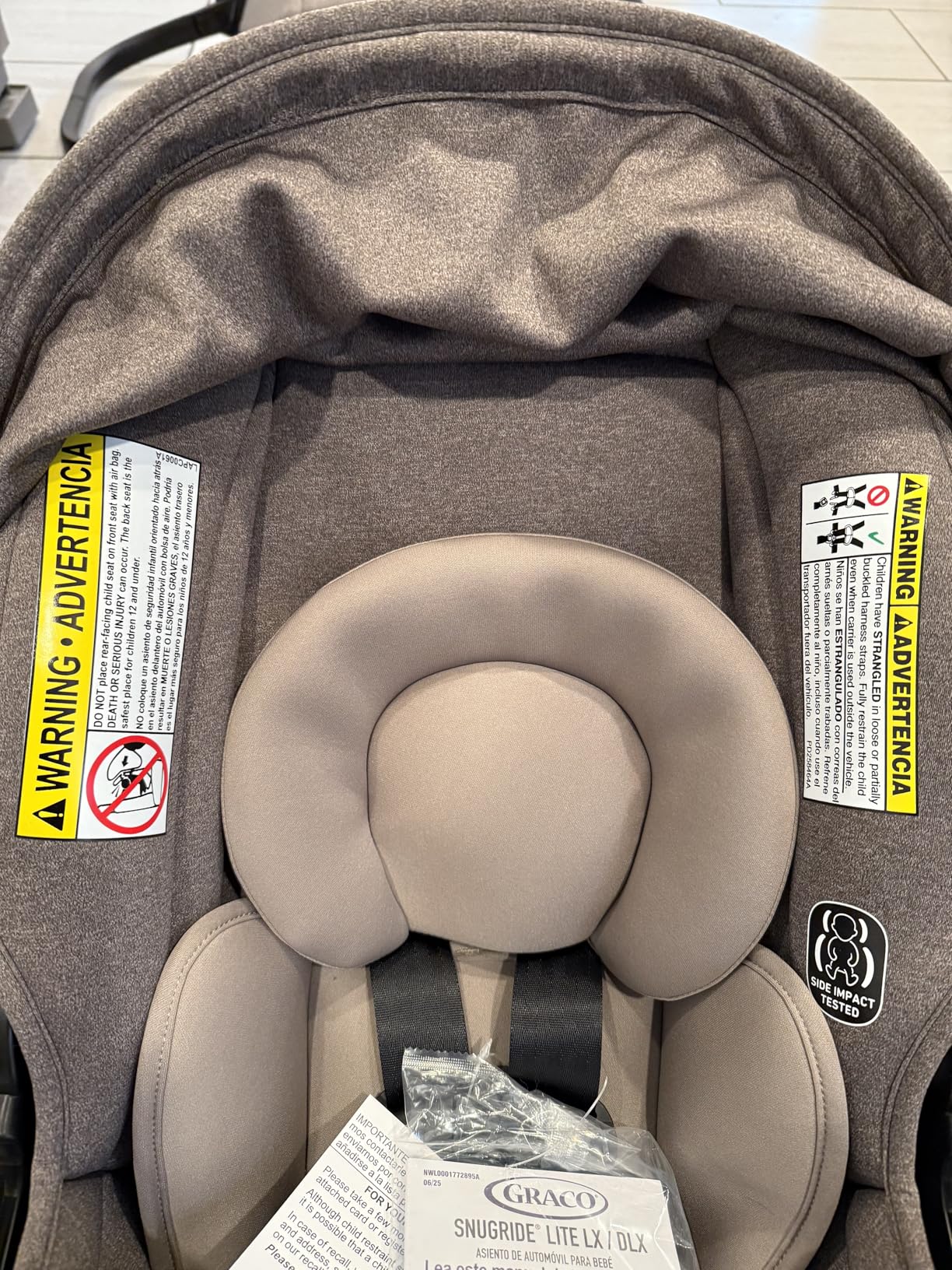 Graco Merge 360 Travel System - Swivel Wheel Car Seat Stroller Combo, Easy Folding Baby Stroller with SnugRide Lite DLX Infant Car Seat, Front and Rear 360-Degree Rotating Wheels customer photo 1