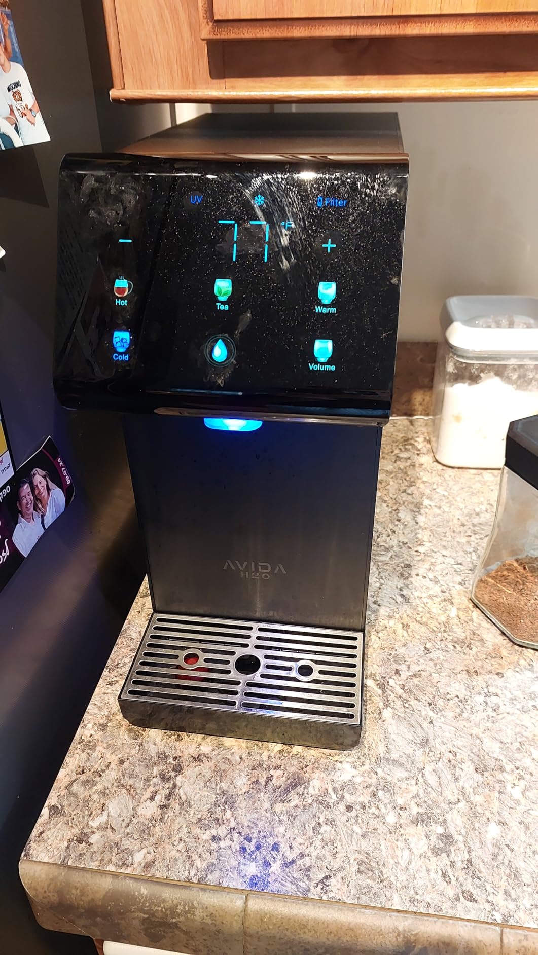 Ultra Instant Hot & Cold Water Dispenser - Bottleless Water Dispenser Countertop, Full Installation Kit, Quiet Multi-Stage Filtration + UV Sterilization - White customer photo 1