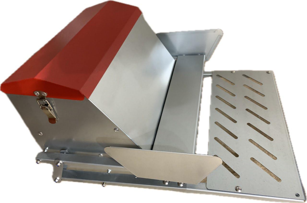 25lbs Automatic Chicken Feeder-Metal Treadle Poultry Feeder, No Waste Rat Proof Chicken Feeder with Sturdy Galvanized Steel Build and Weatherproof Locking Lid for Duck, Fowl, Pheasant Outdoor customer photo 2