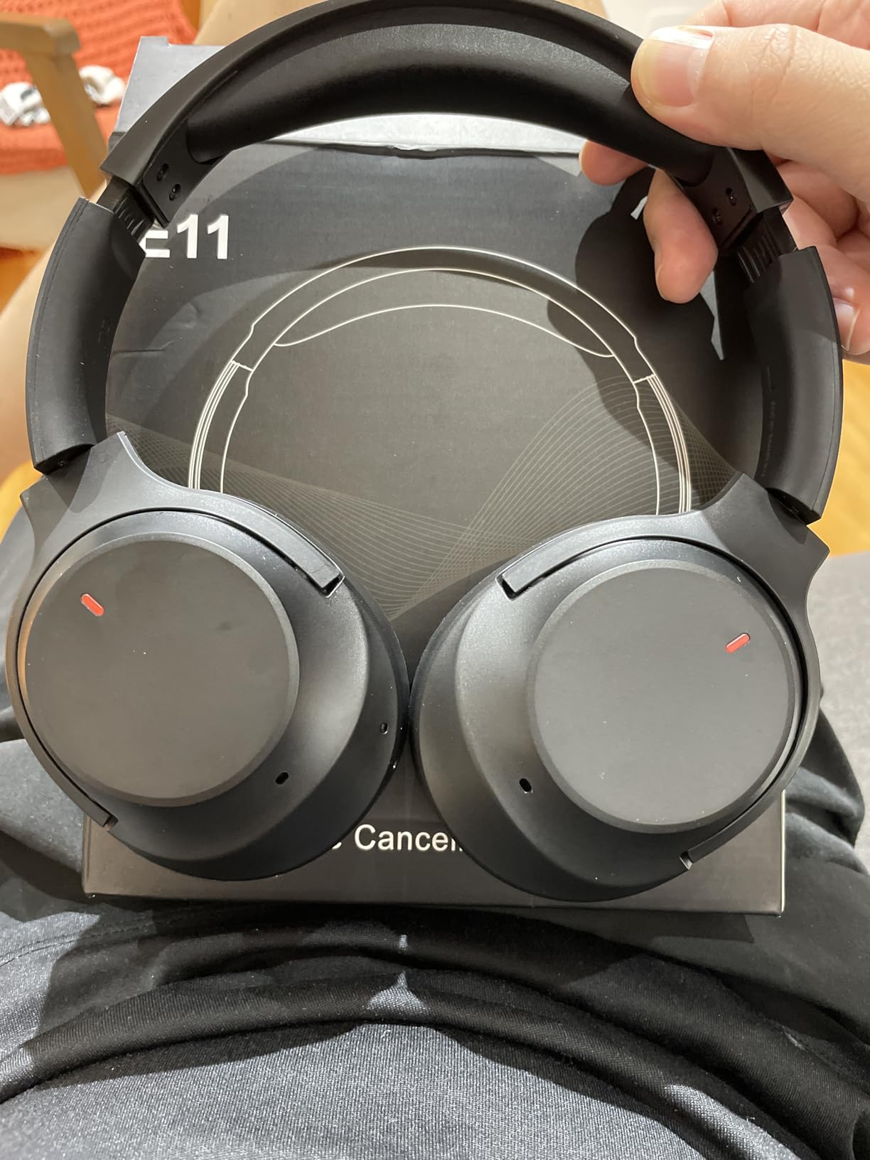 Upgraded Pro-level Hybrid Active Noise Cancelling Headphones, HD Sound and Big Bass, 2X Softer Comfort customer photo 2