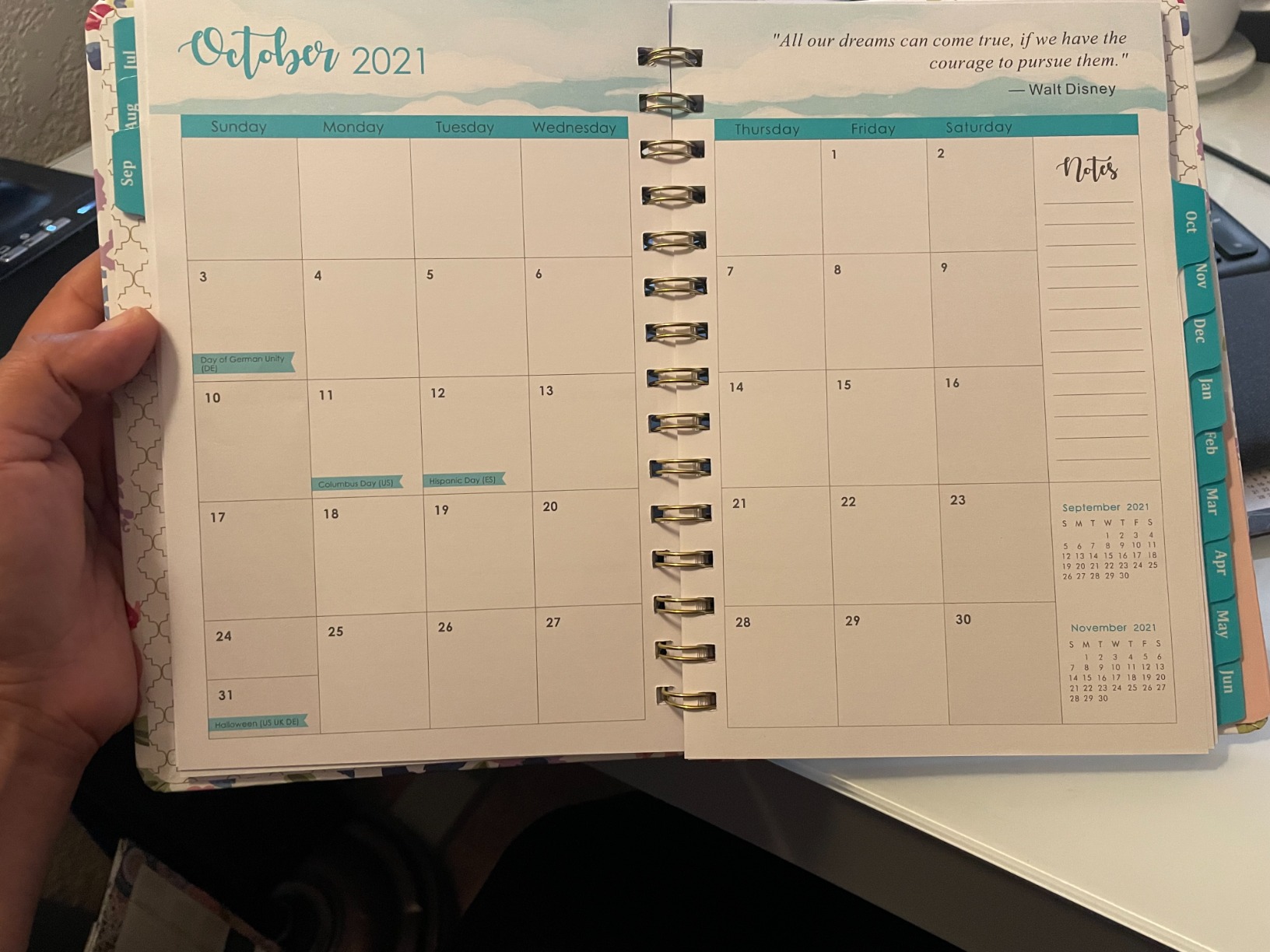 Teacher Planner - Undated Teacher Planner 9''x11'', Undated 2026-2027 Teachers Lesson Planners/Plan Book/Calendar Planners with Stickers, Schedules, Calendars and Inner Pockets customer photo 1